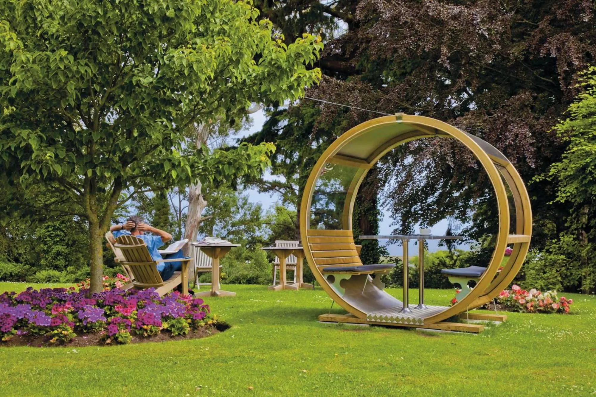 Garden in Tinakilly Country House Hotel