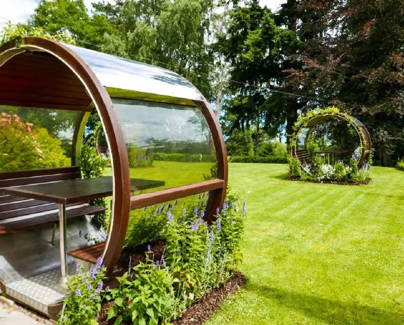 Garden in Tinakilly Country House Hotel