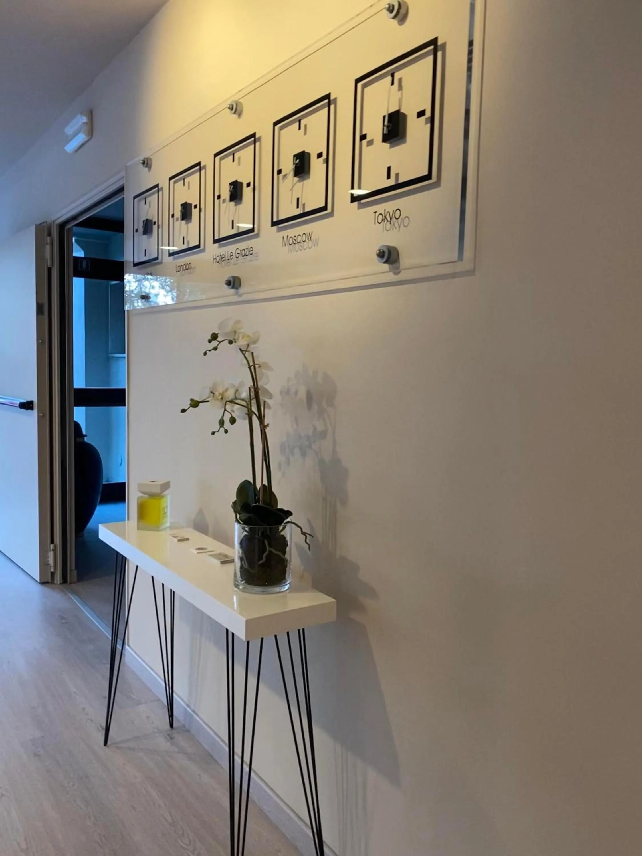 Lobby or reception in Le Grazie Hotel