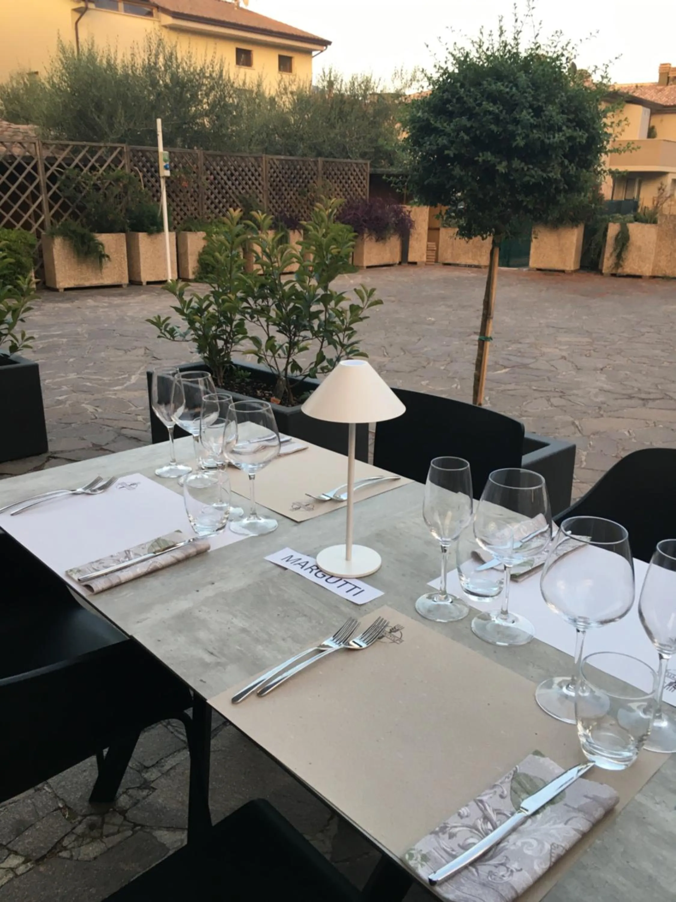 Patio in Le Grazie Hotel