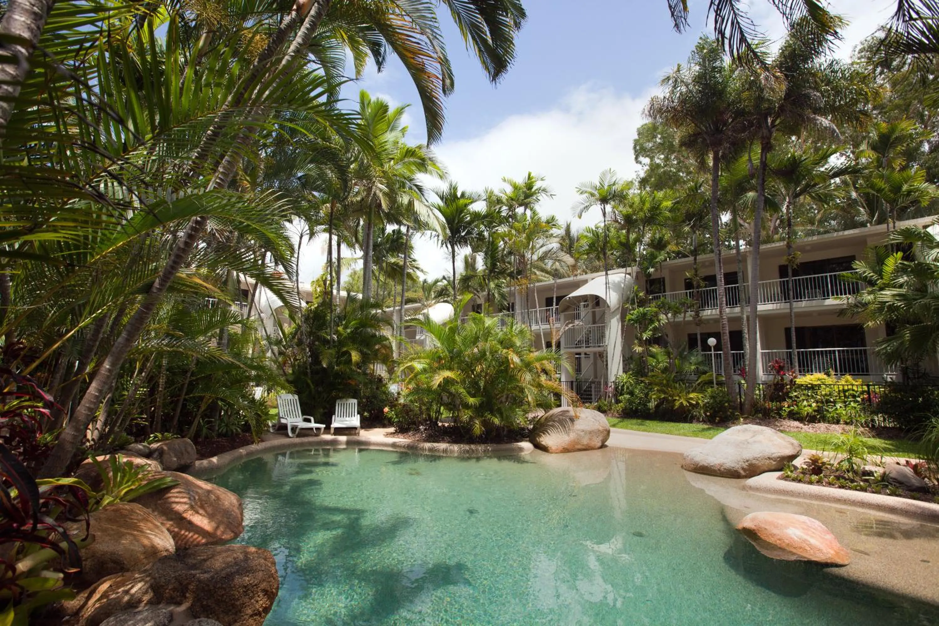 Swimming pool in Melaleuca Resort