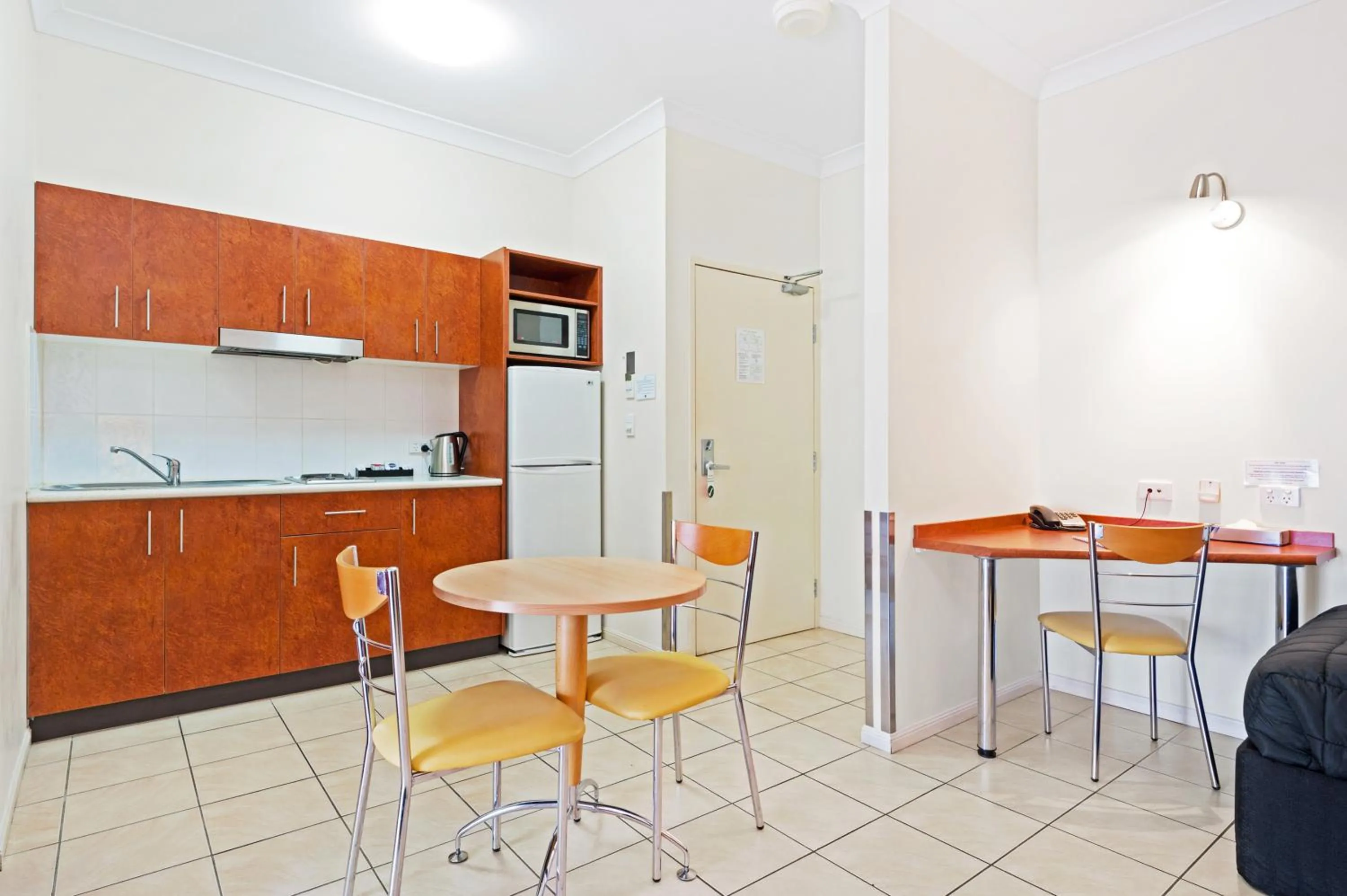 Kitchen or kitchenette in Cairns Queens Court