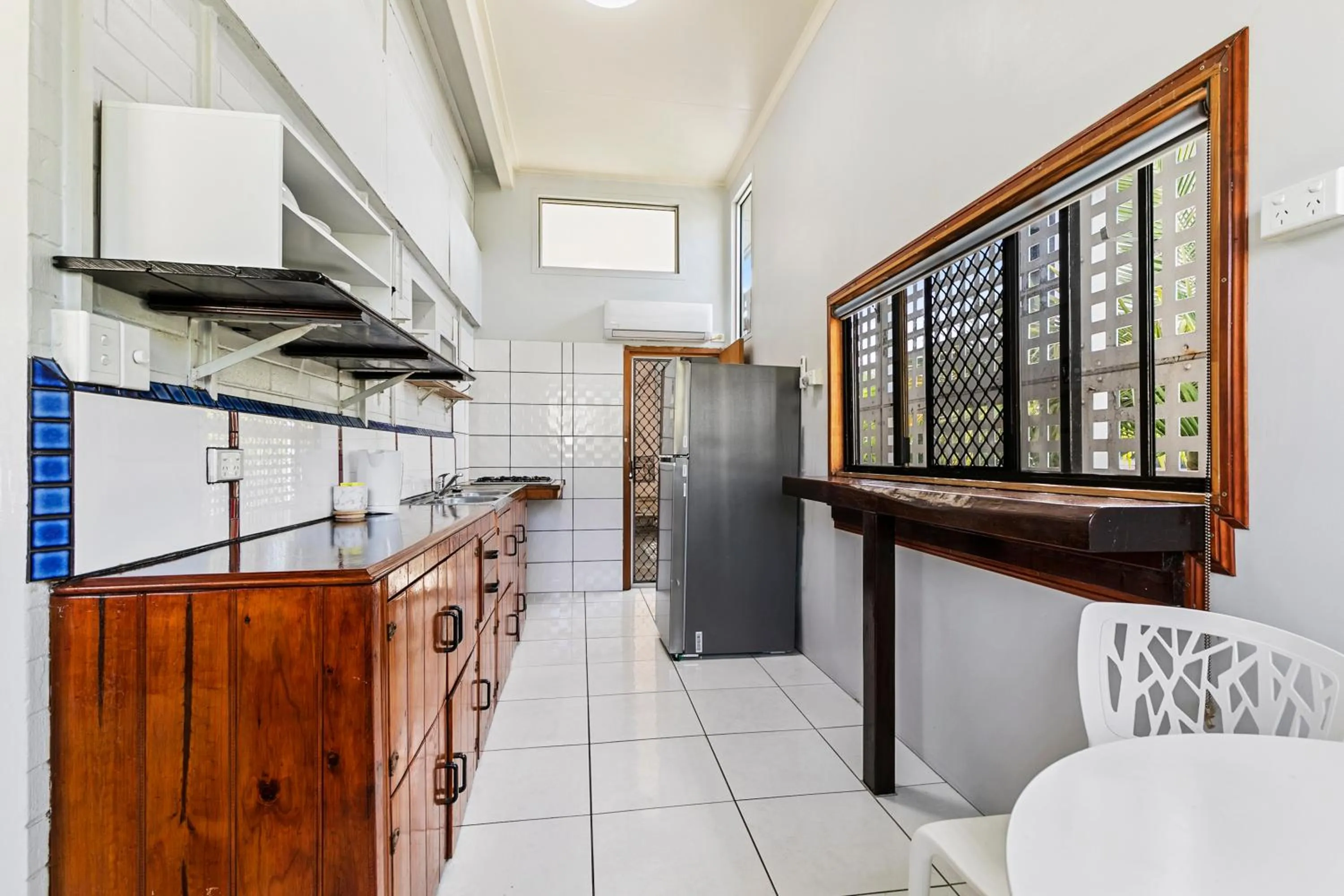 Kitchen or kitchenette in Hotel Tropiq