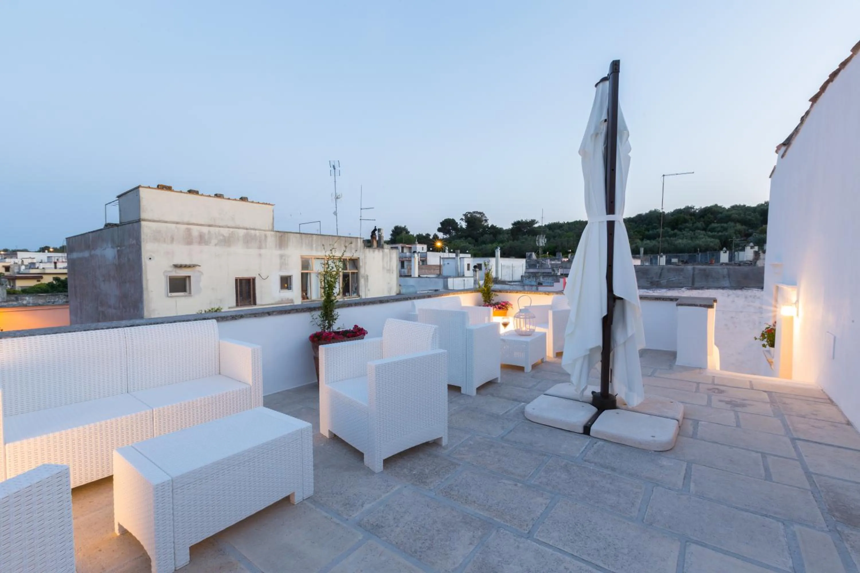 Patio in Le Sei Conche Relais & SPA