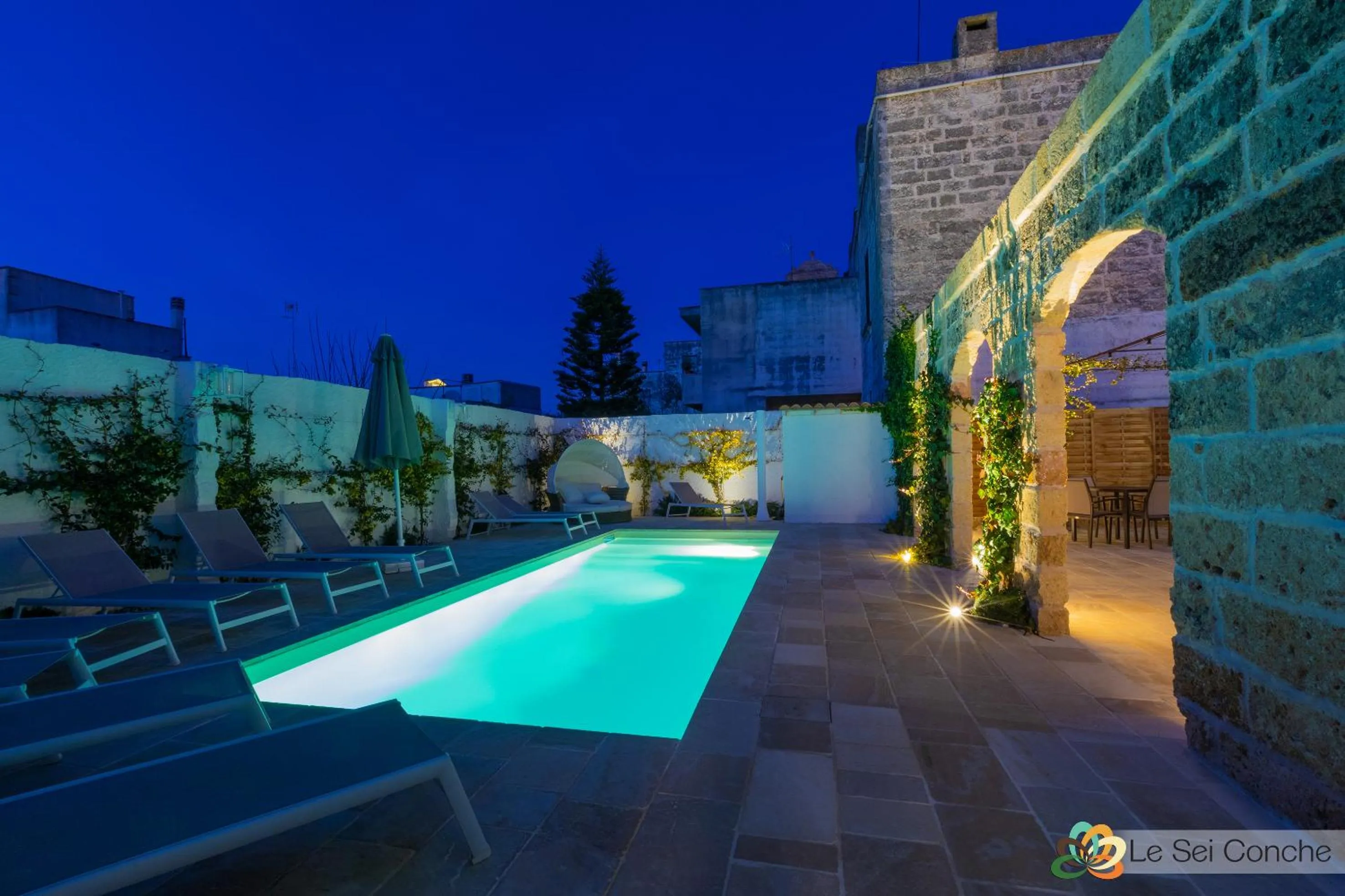 Swimming pool in Le Sei Conche Relais & SPA