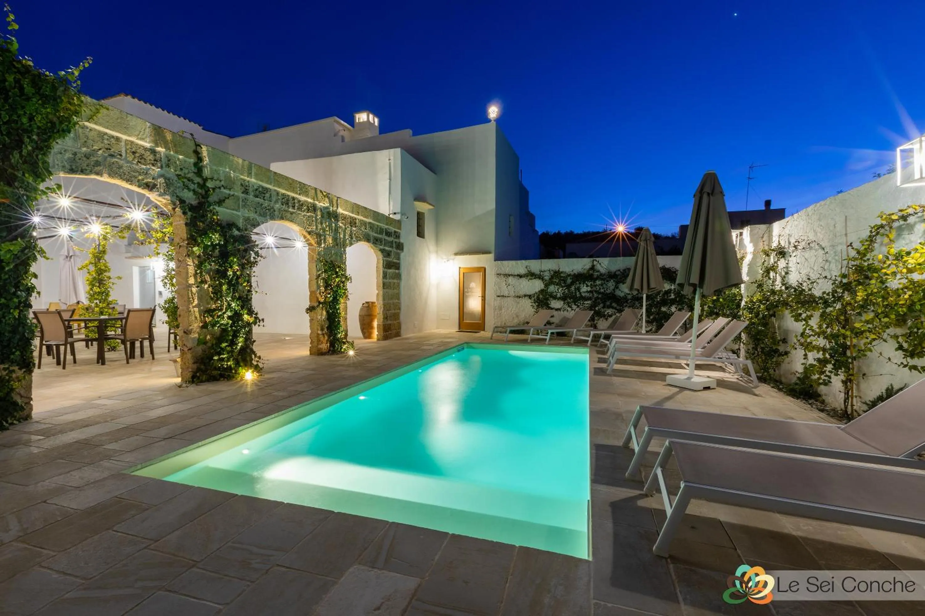 Swimming pool in Le Sei Conche Relais & SPA