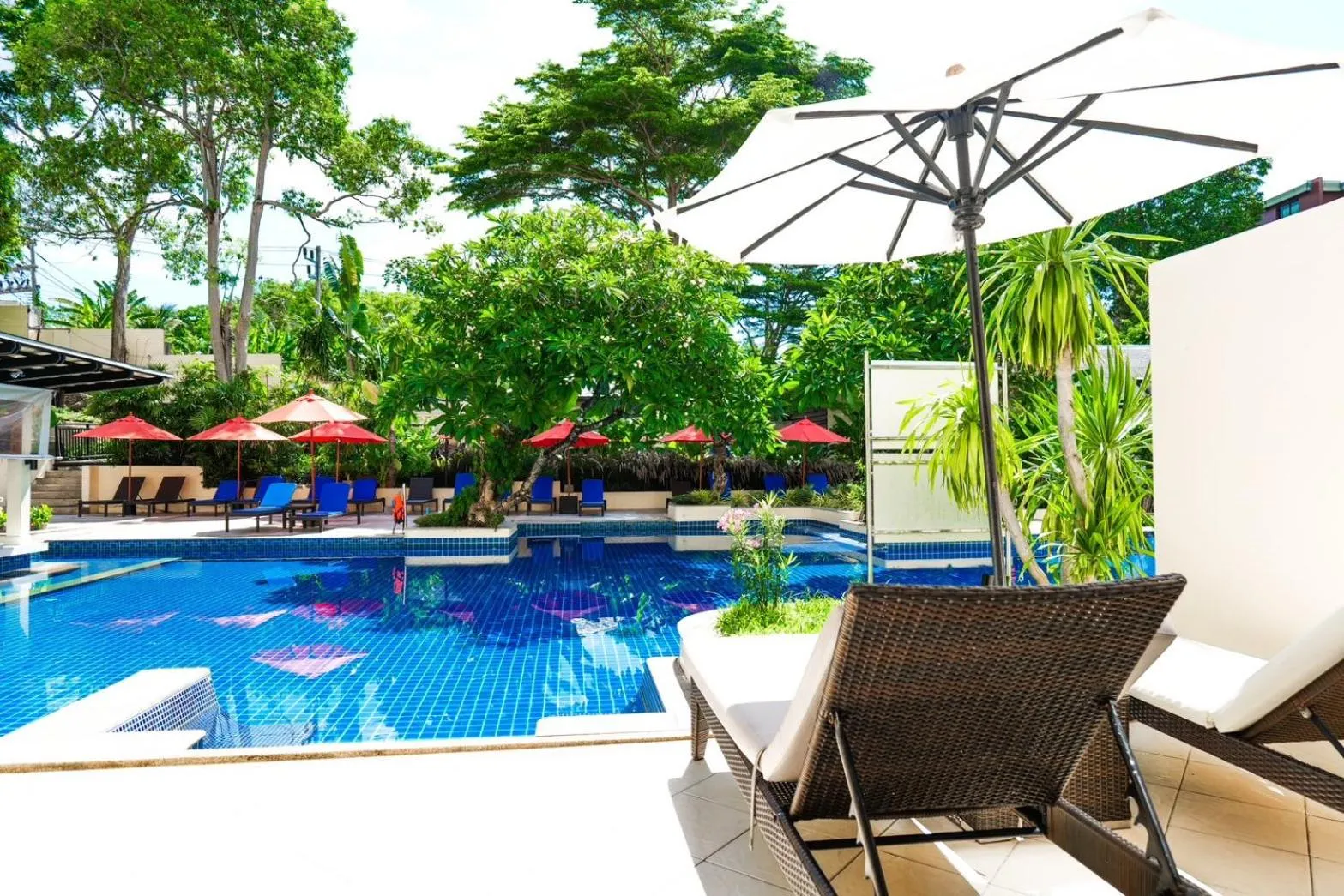 Pool view in Horizon Karon Beach Resort & Spa