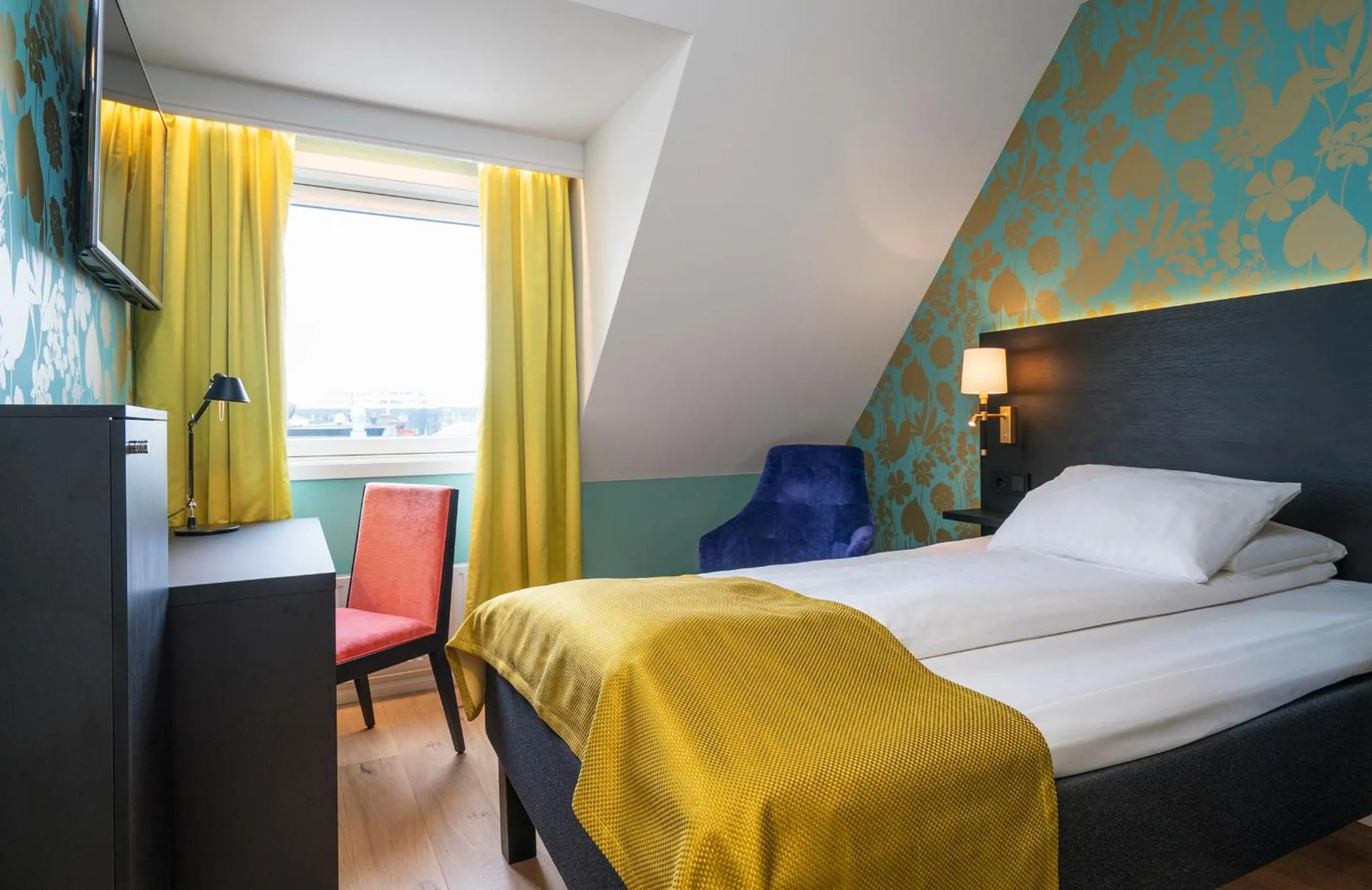 Bedroom, Bed in Thon Hotel Nidaros