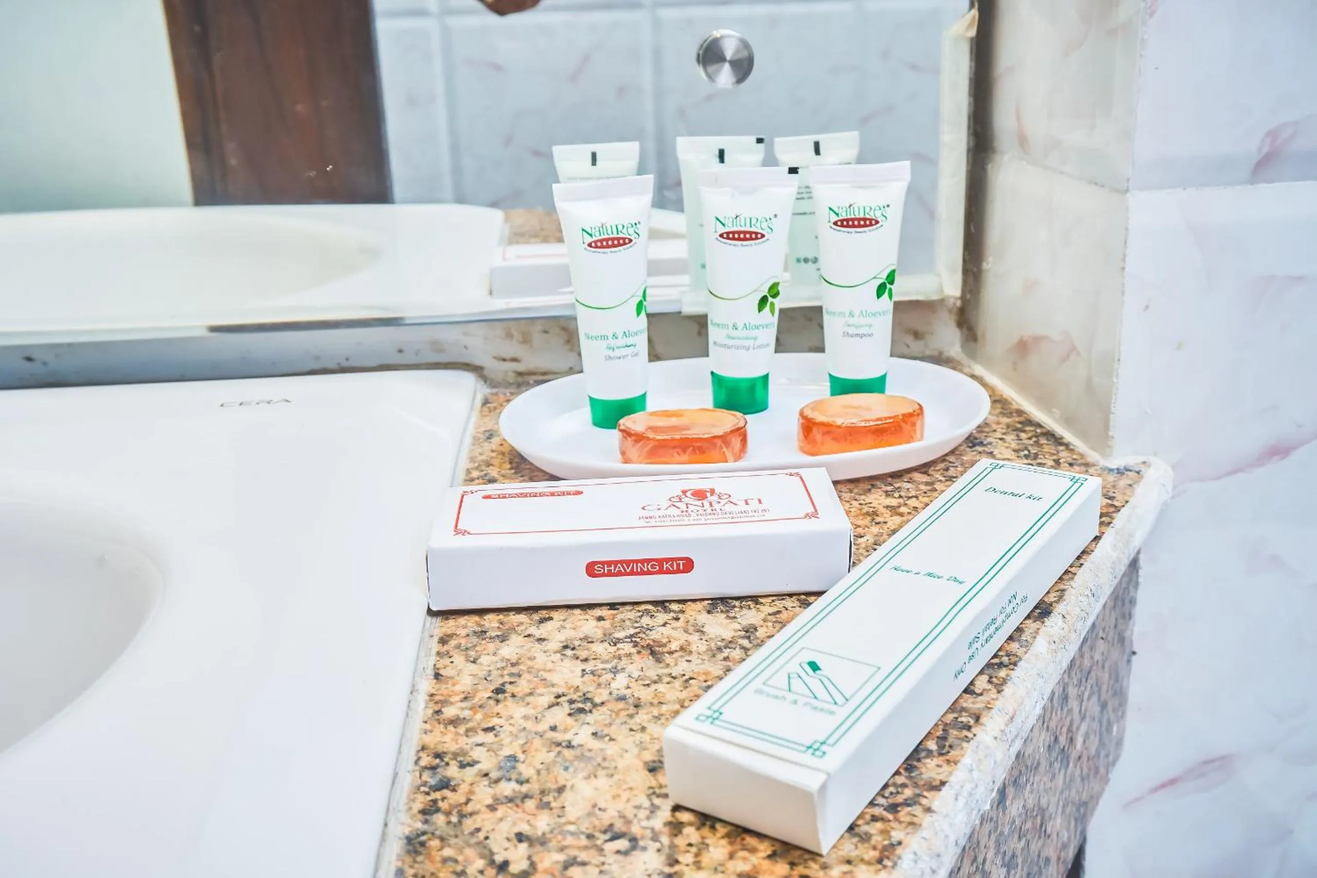 Bathroom in Ganpati Hotel Katra