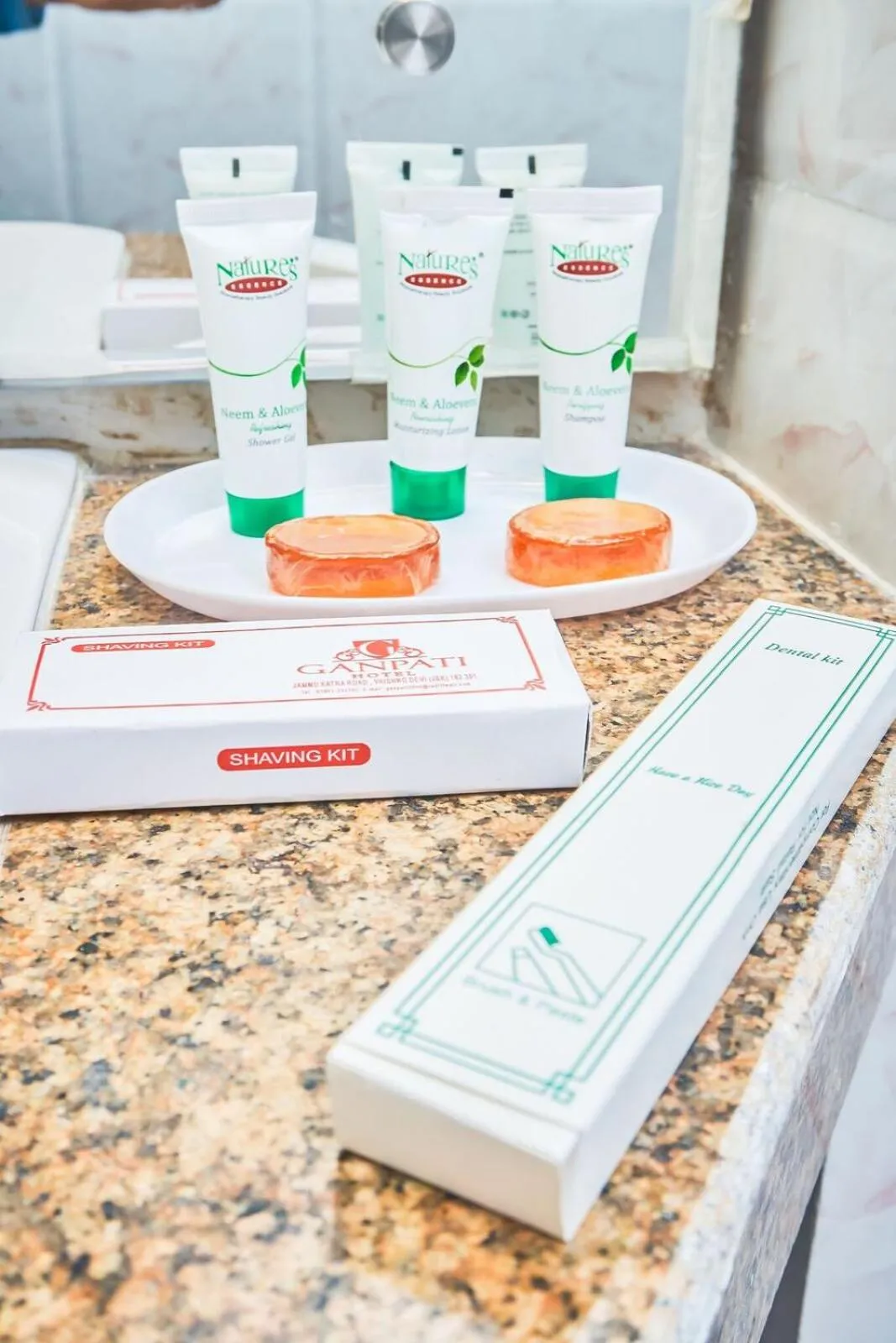 Bathroom in Ganpati Hotel Katra