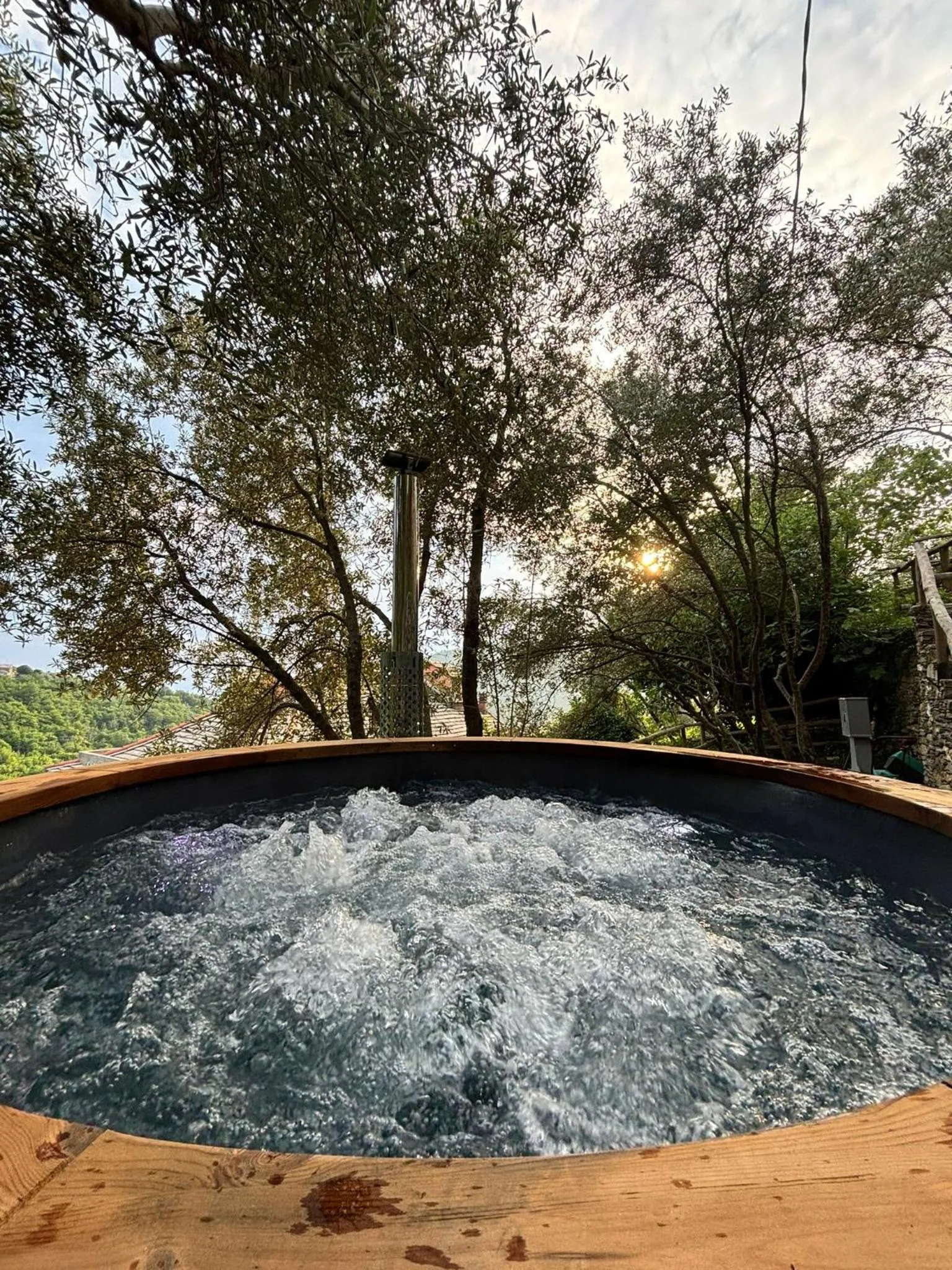 Hot Tub in Il Giardino di Fe