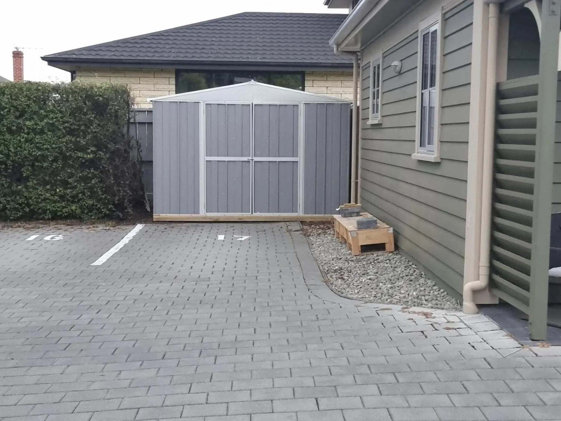 storage in THE MEWS Oamaru