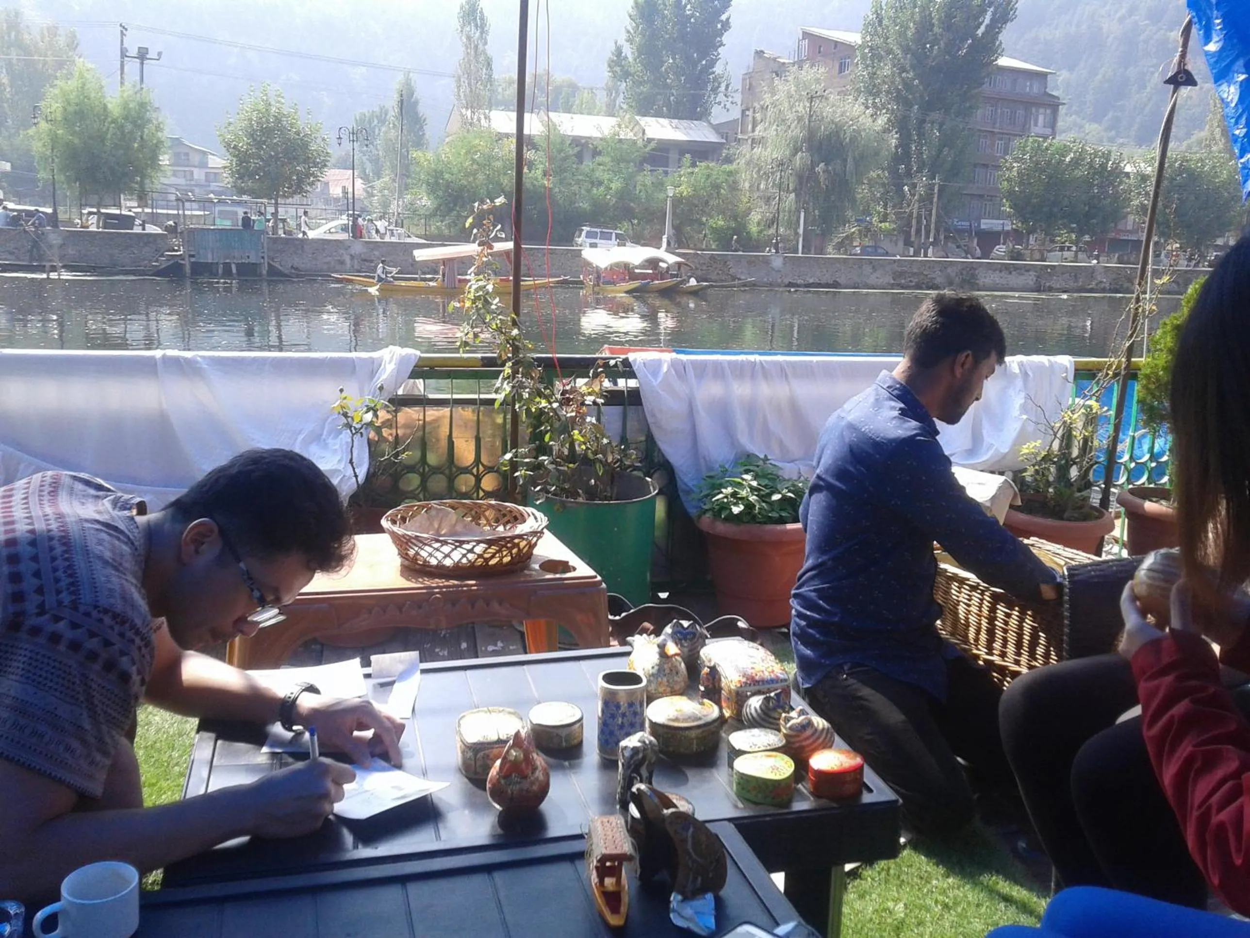 Dining area in S Group Of Houseboat