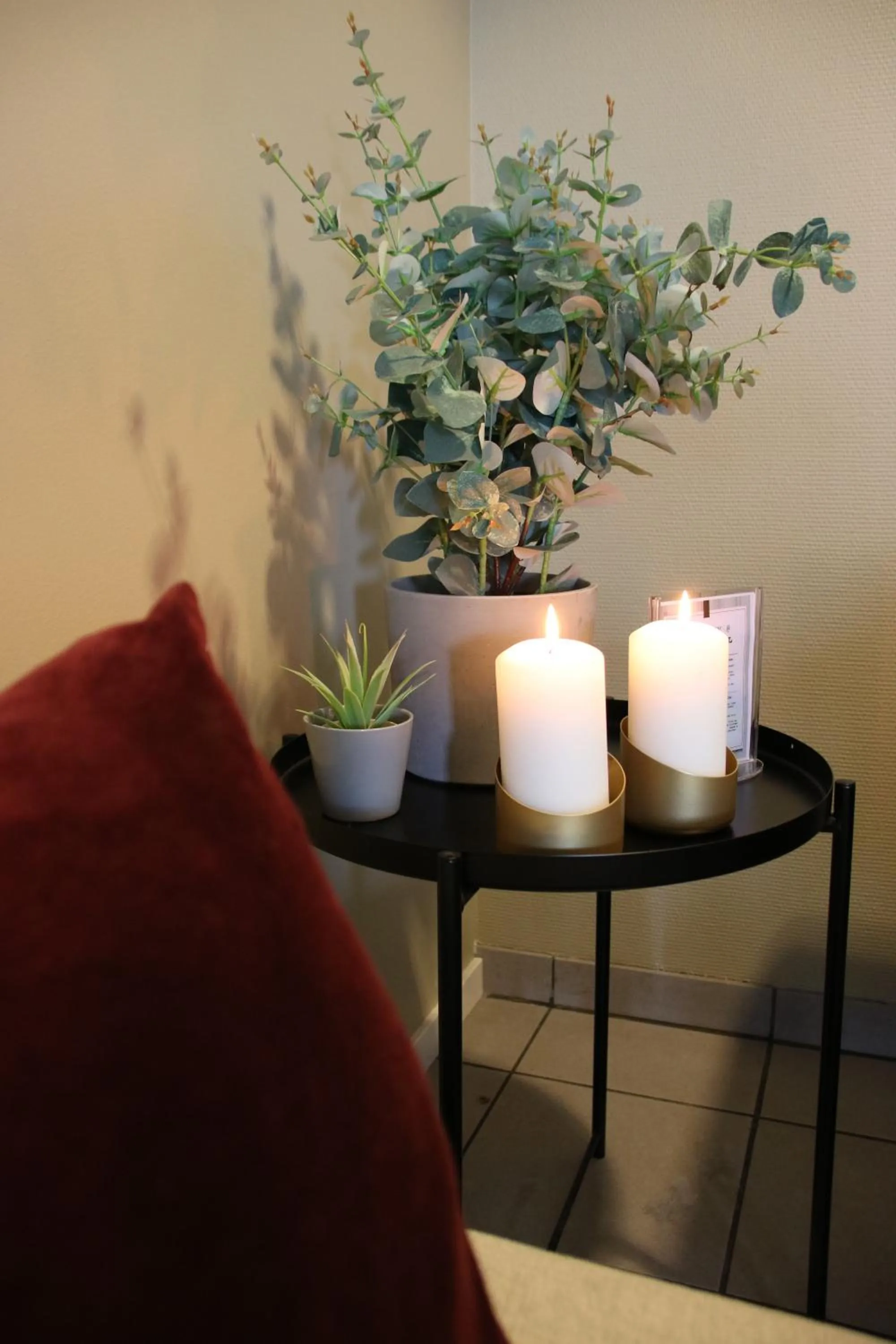 Seating area in Anker Hostel