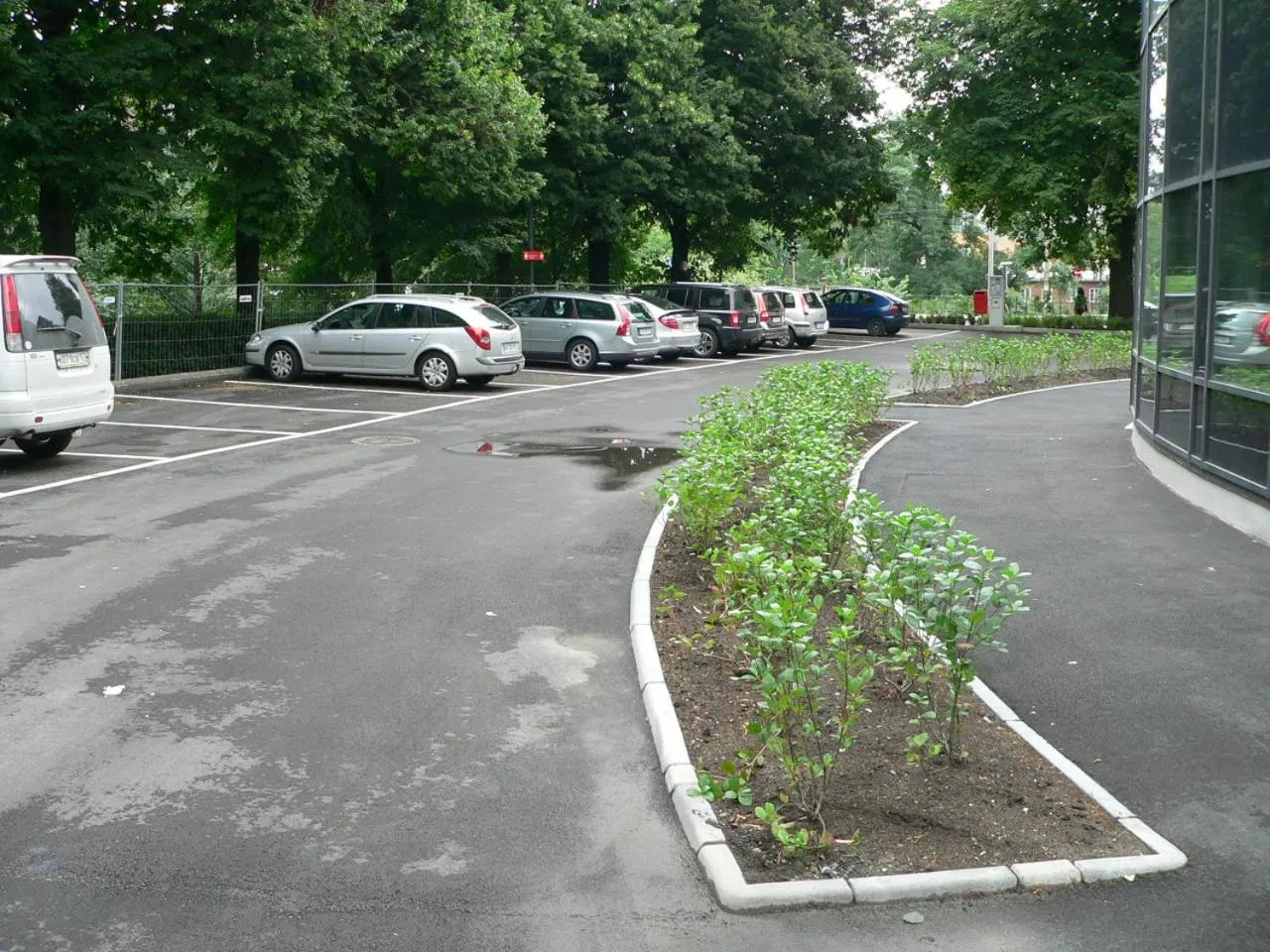 Parking in Anker Hostel