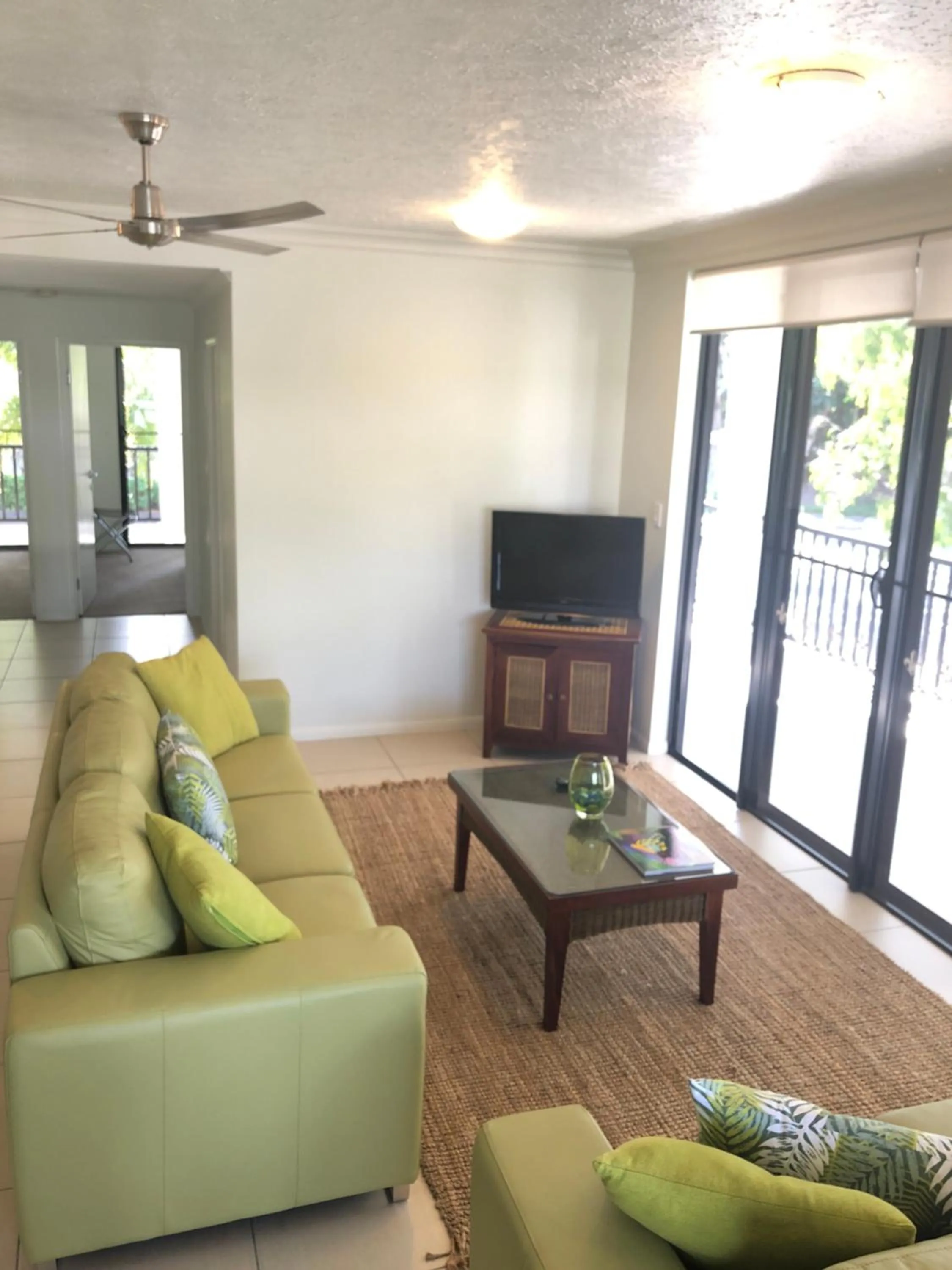 Living room in Elysium Apartments