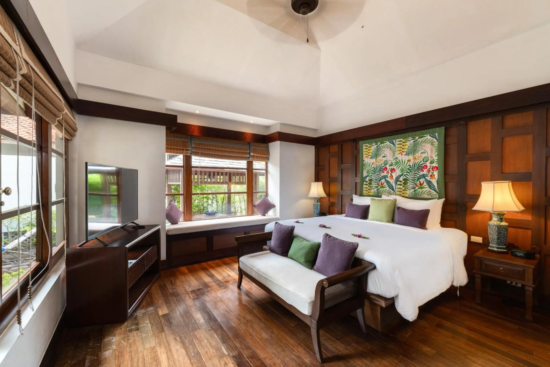 Bedroom, Bed in Napasai Samui