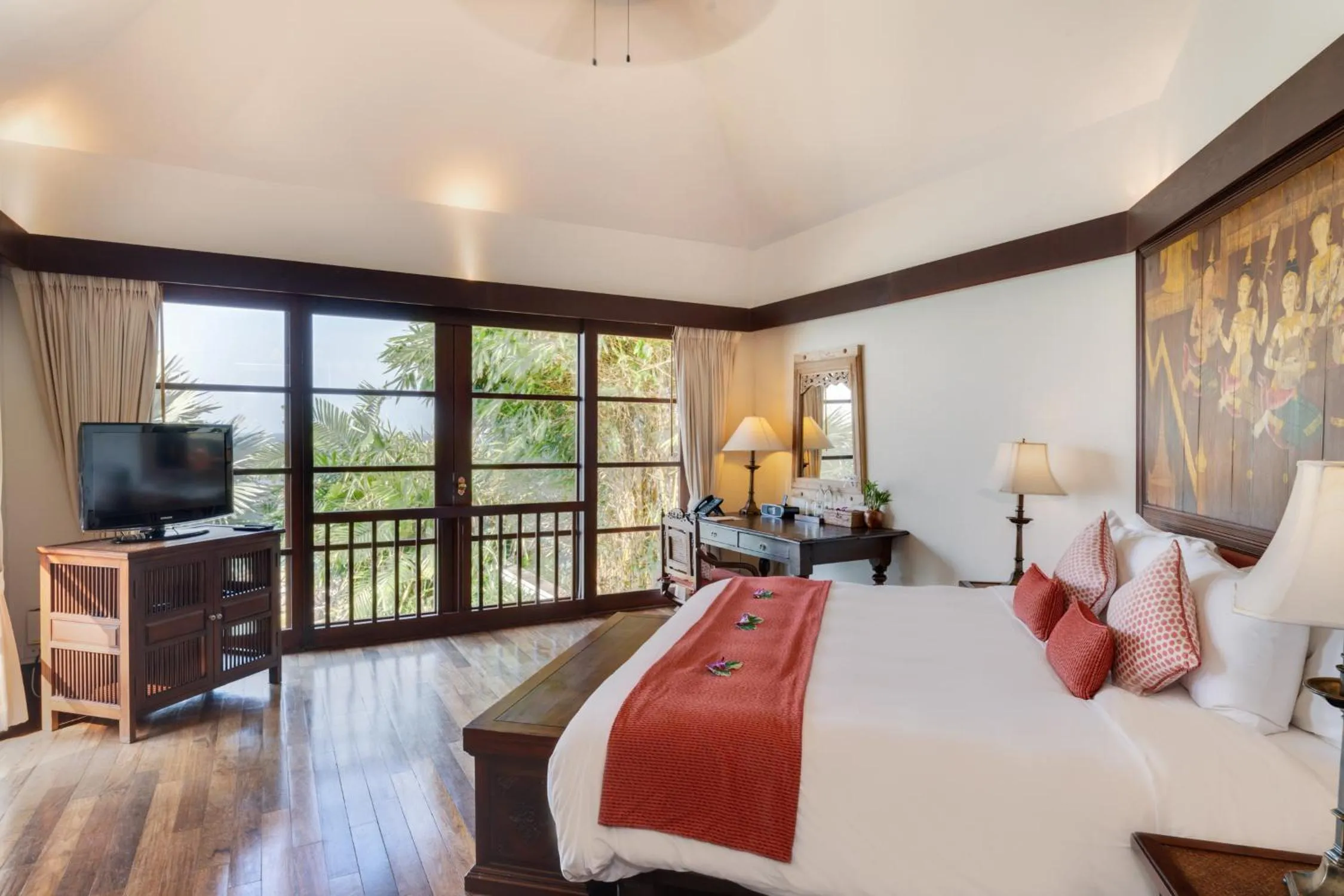 Bedroom, Bed in Napasai Samui