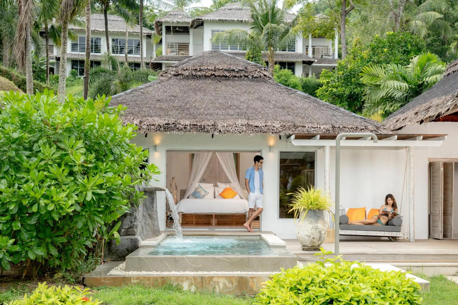 Pool view in Paradise Koh Yao