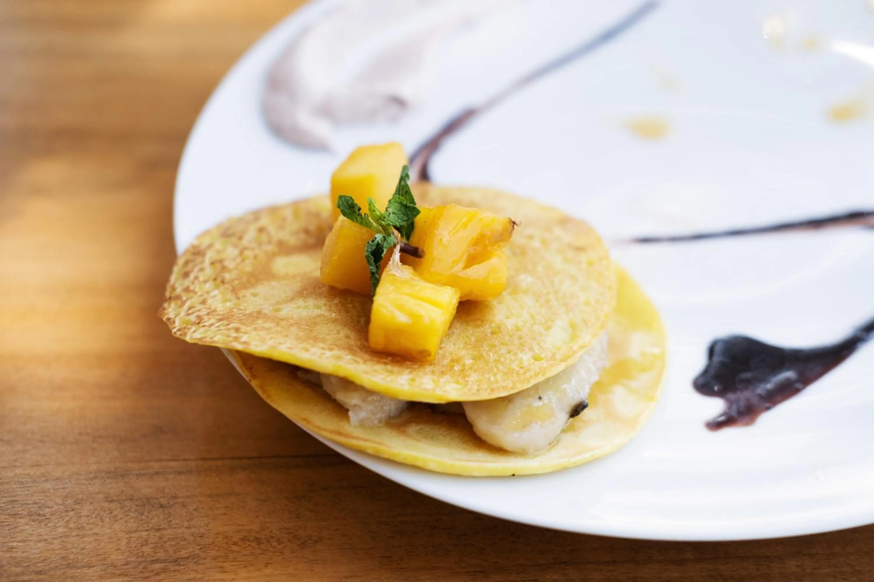 Breakfast in Basecamp Yoga Beach House