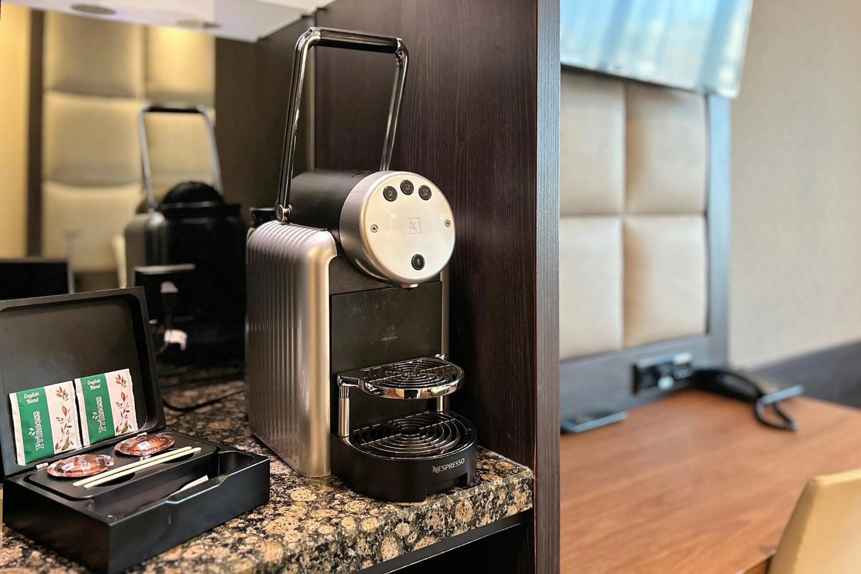 Coffee/tea facilities in Hotel Levell