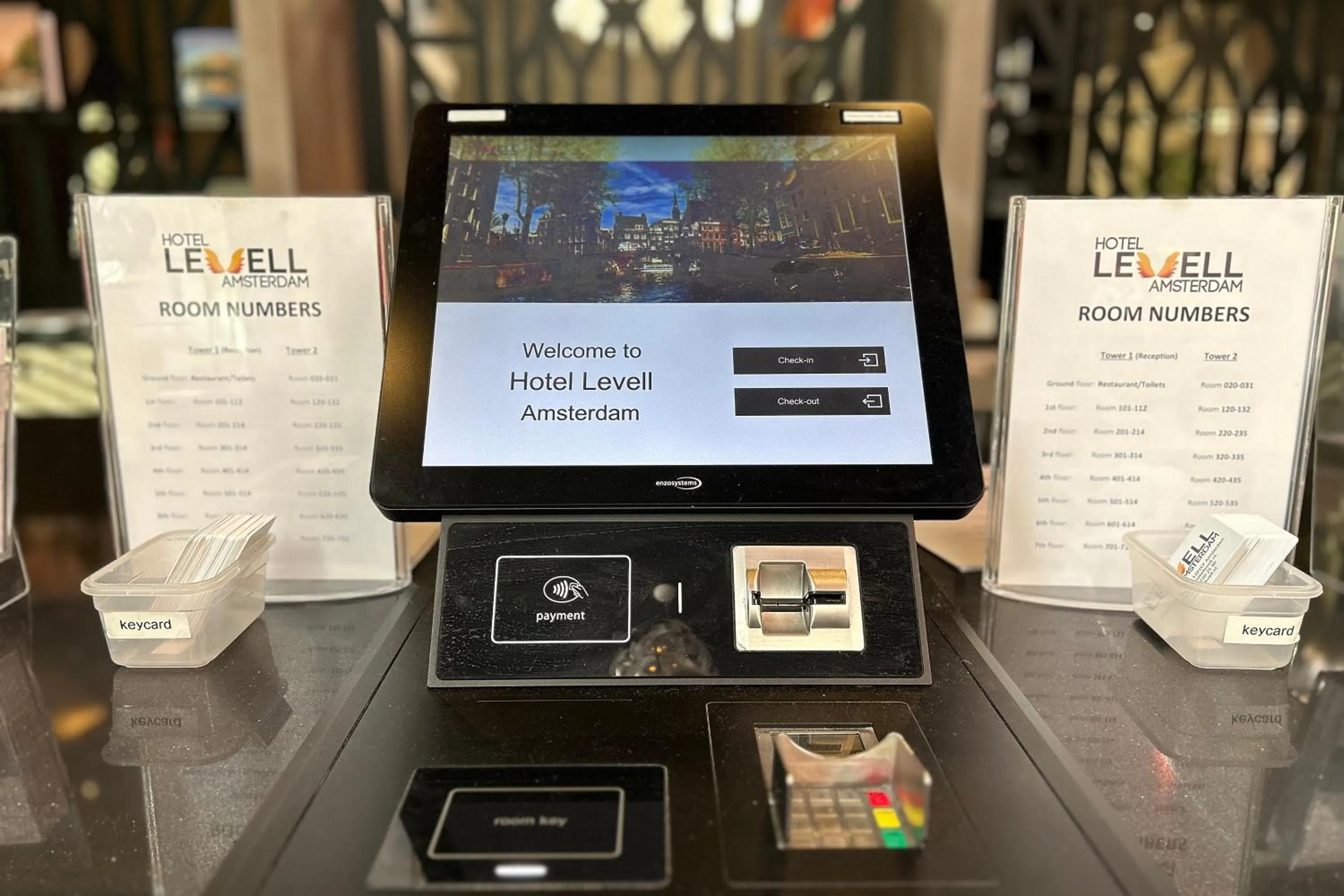 Lobby or reception in Hotel Levell