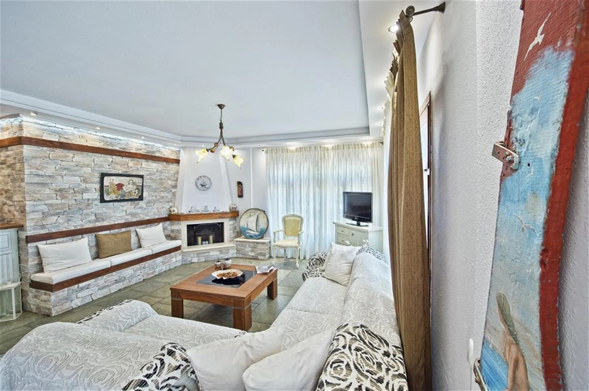 Living room in Flamingo Hotel Pelion - Seaside Superior Studios & Suites