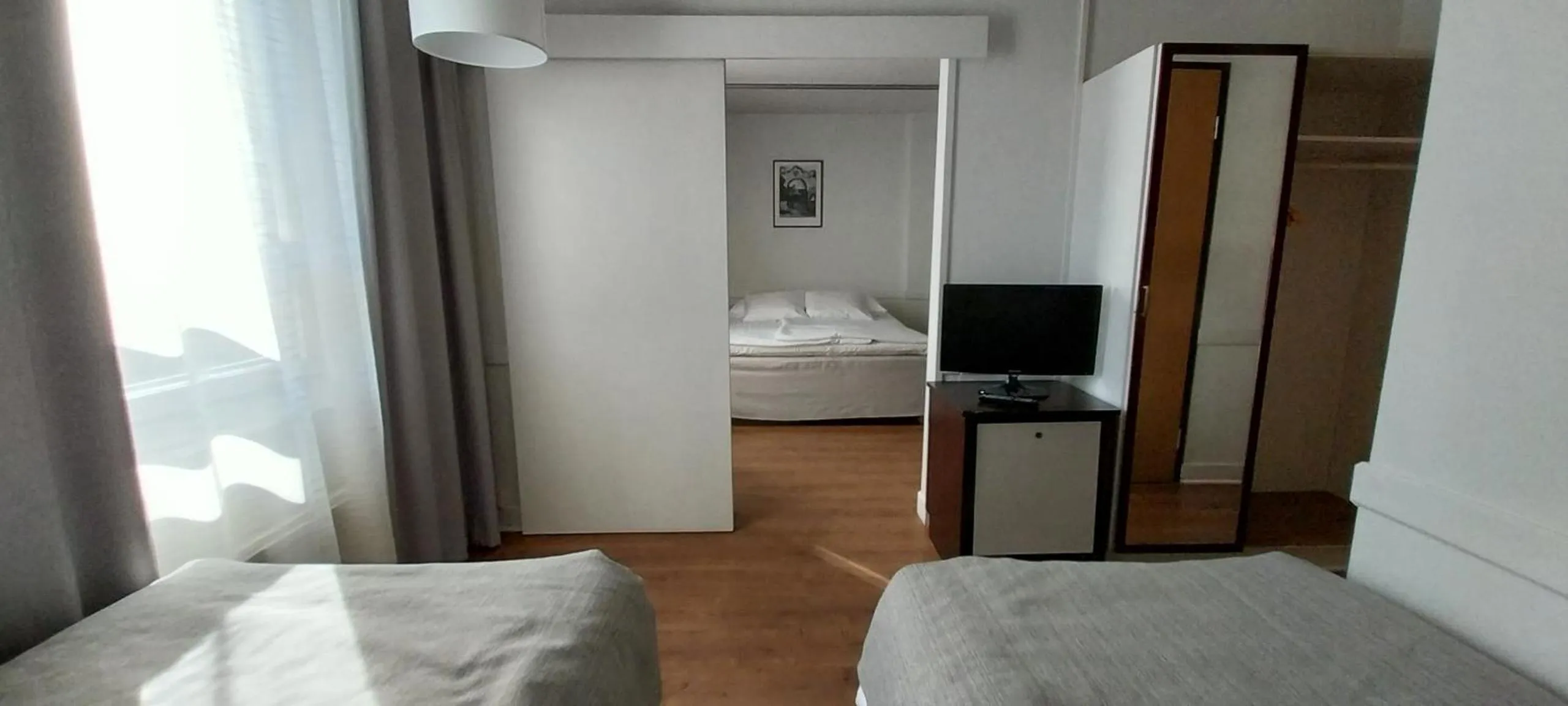 Bedroom, Bed in Kauppahotelli