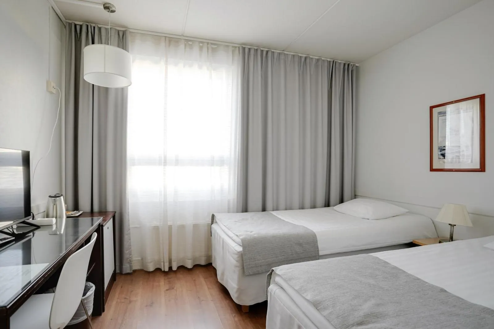 Bedroom, Bed in Kauppahotelli