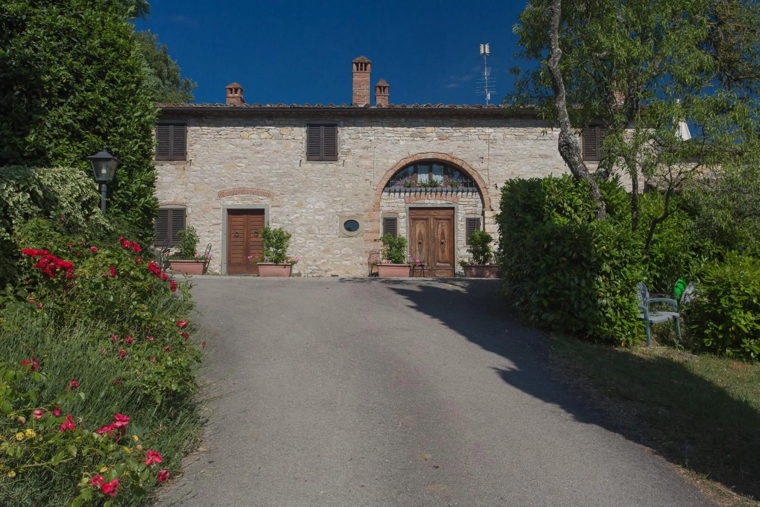 Facade/entrance in Relais Santa Cristina