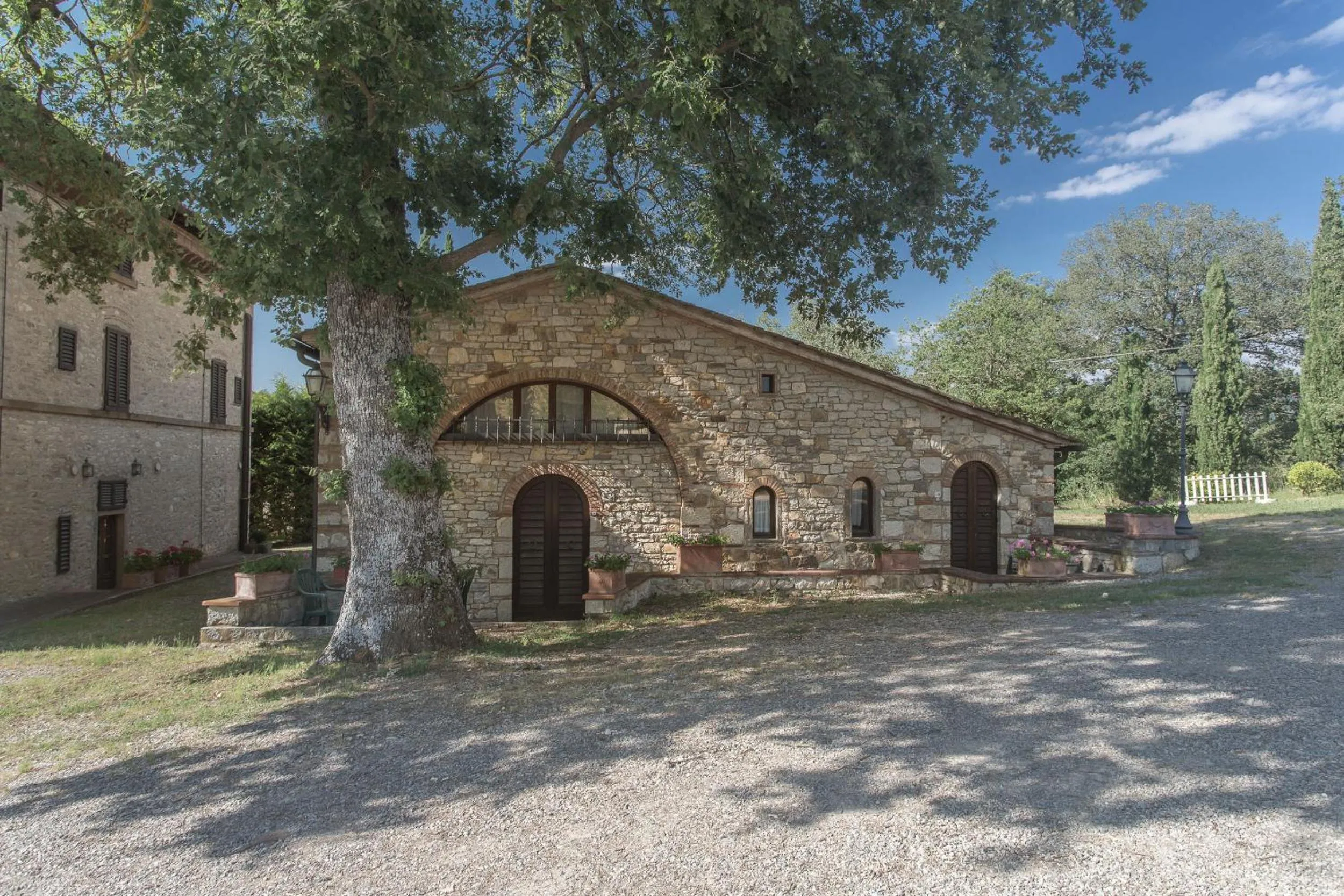 Decorative detail in Relais Santa Cristina