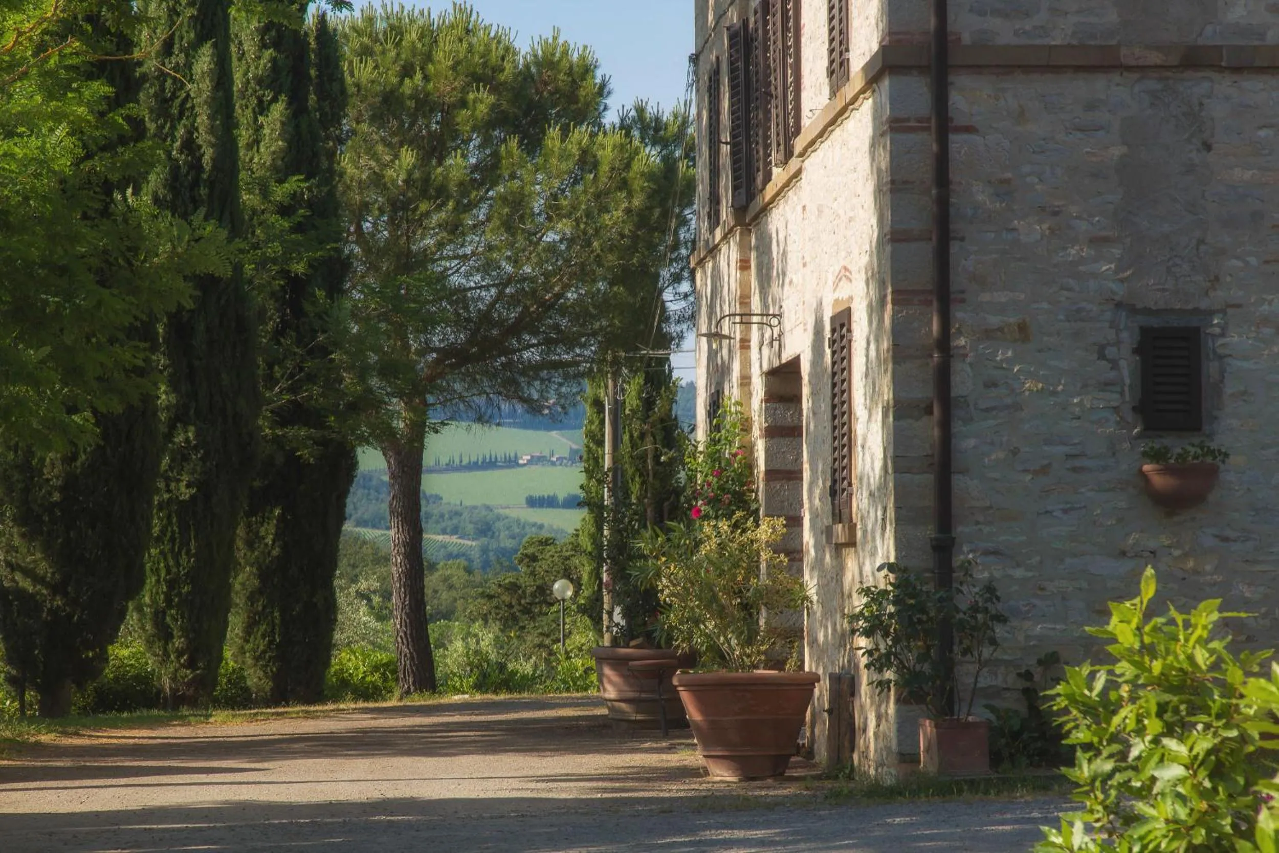 Facade/entrance in Relais Santa Cristina