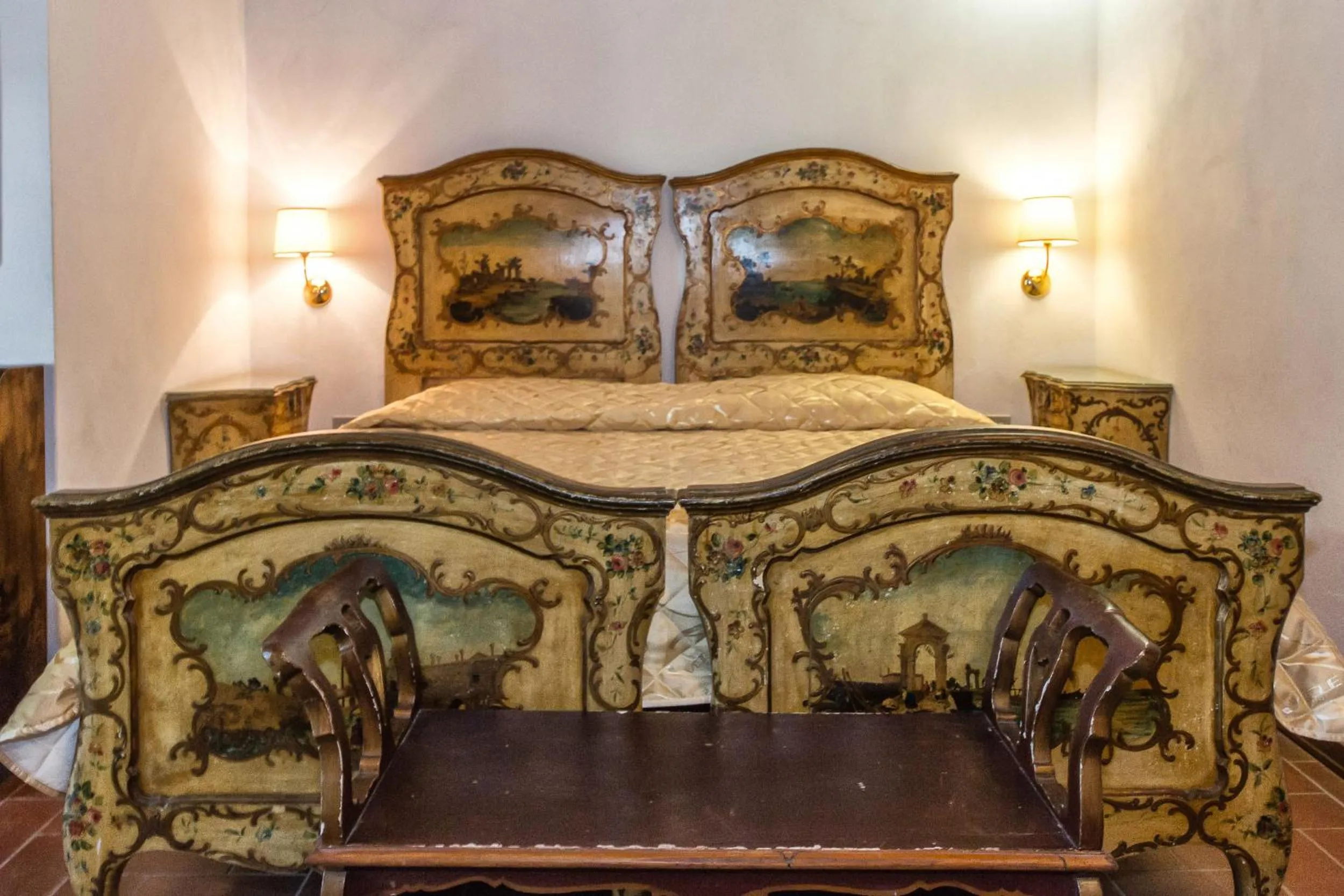 Bedroom in Relais Santa Cristina