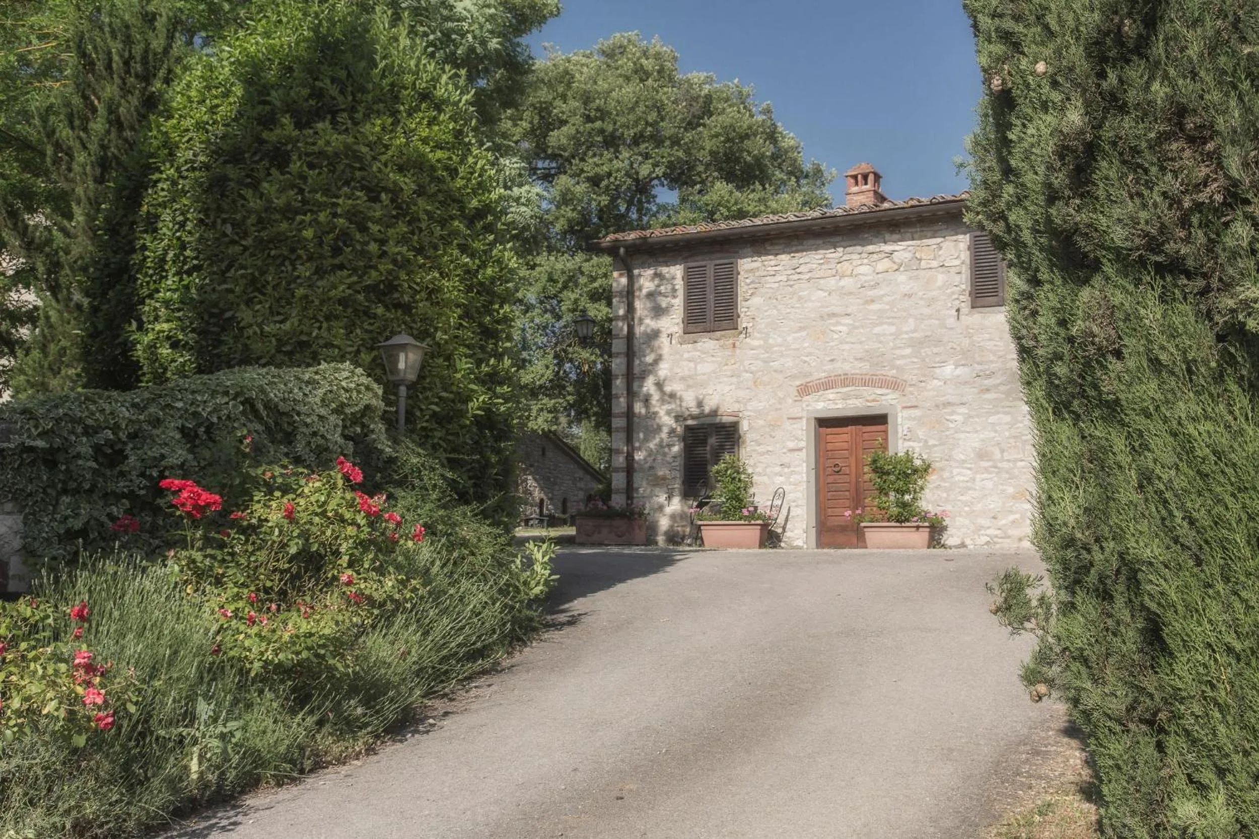 Decorative detail in Relais Santa Cristina