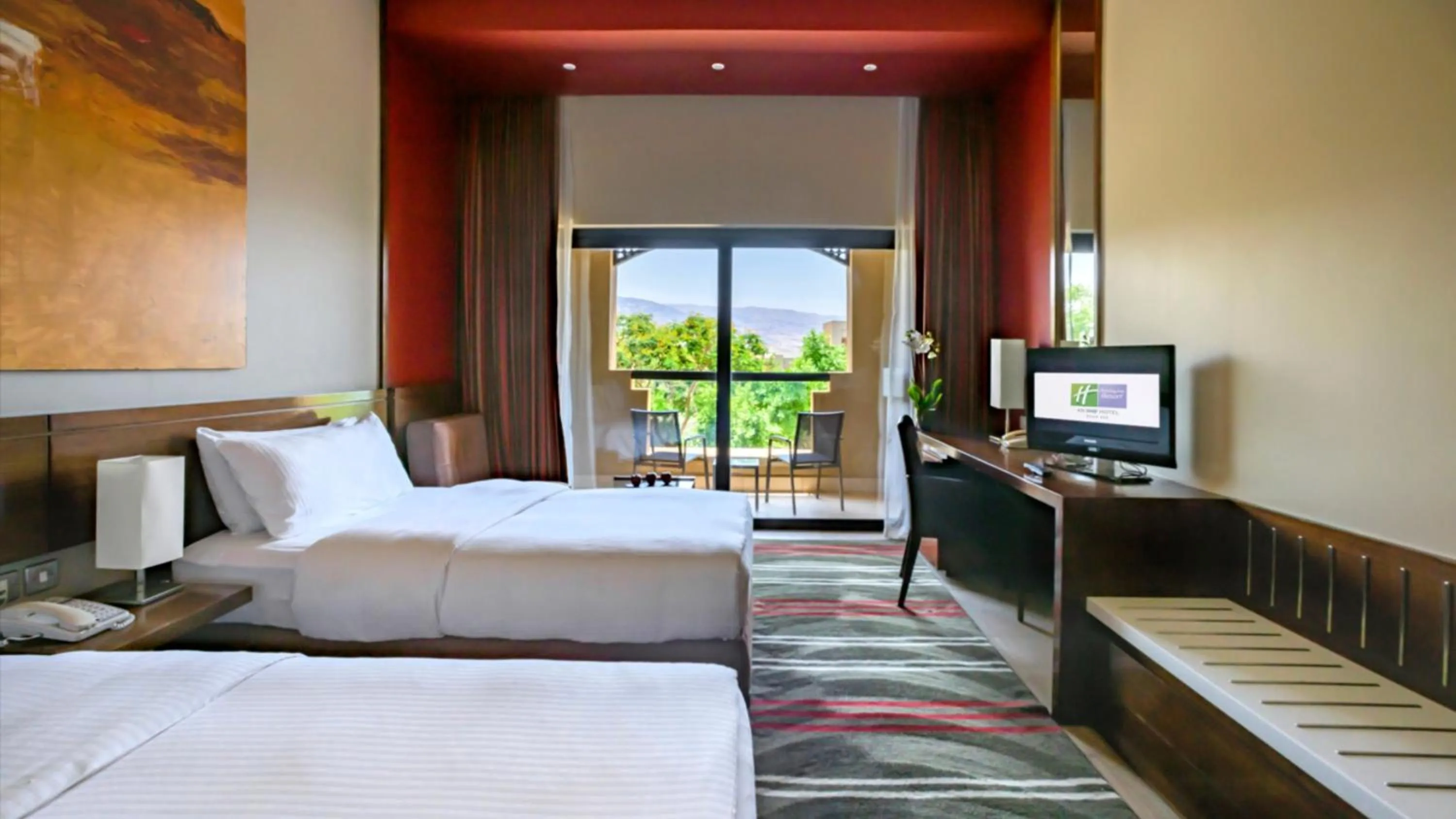 Photo of the whole room, Bed in Holiday Inn Resort Dead Sea by IHG