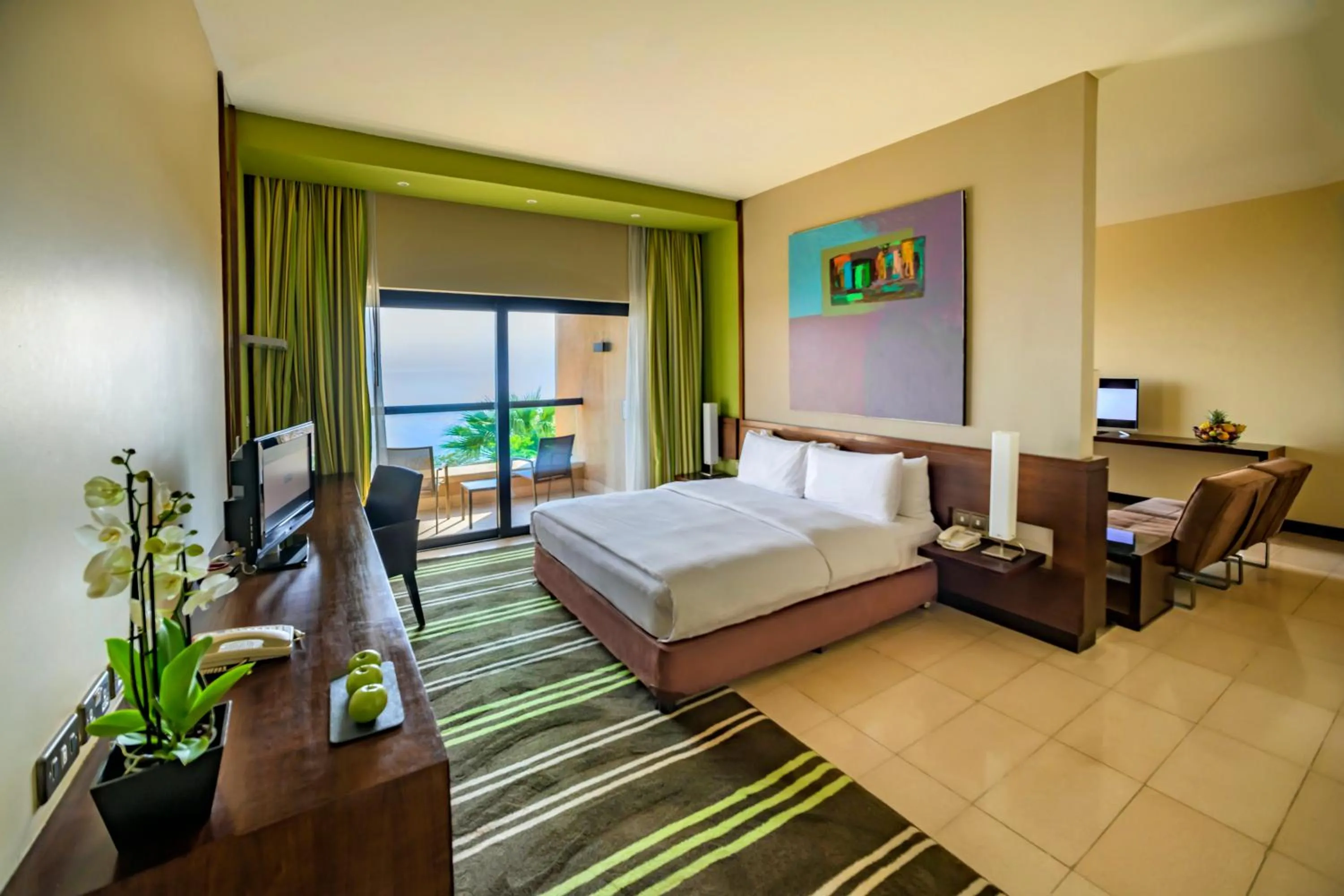 Photo of the whole room, Bed in Holiday Inn Resort Dead Sea by IHG