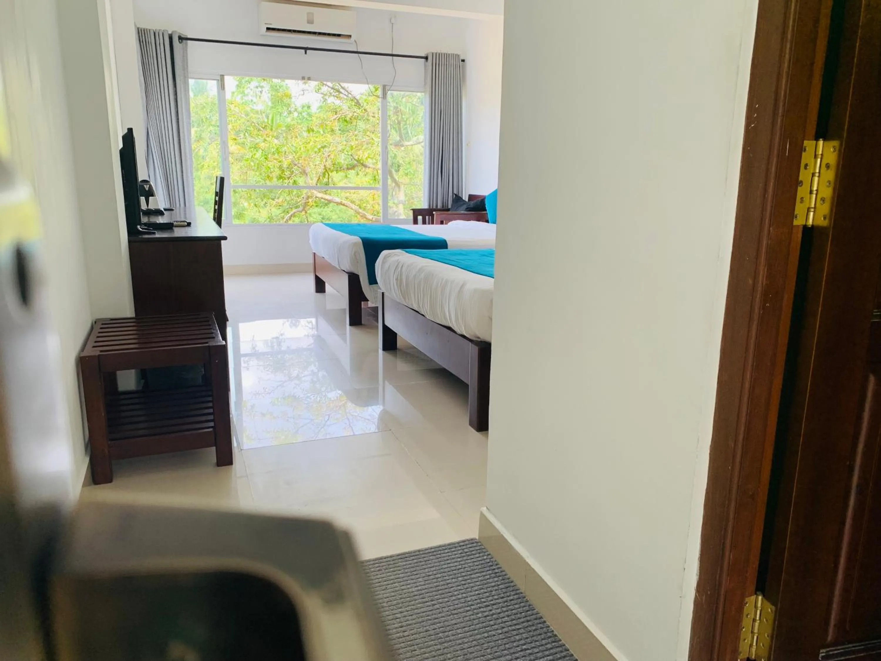 Bedroom, Bed in Hotel Gangaaddara