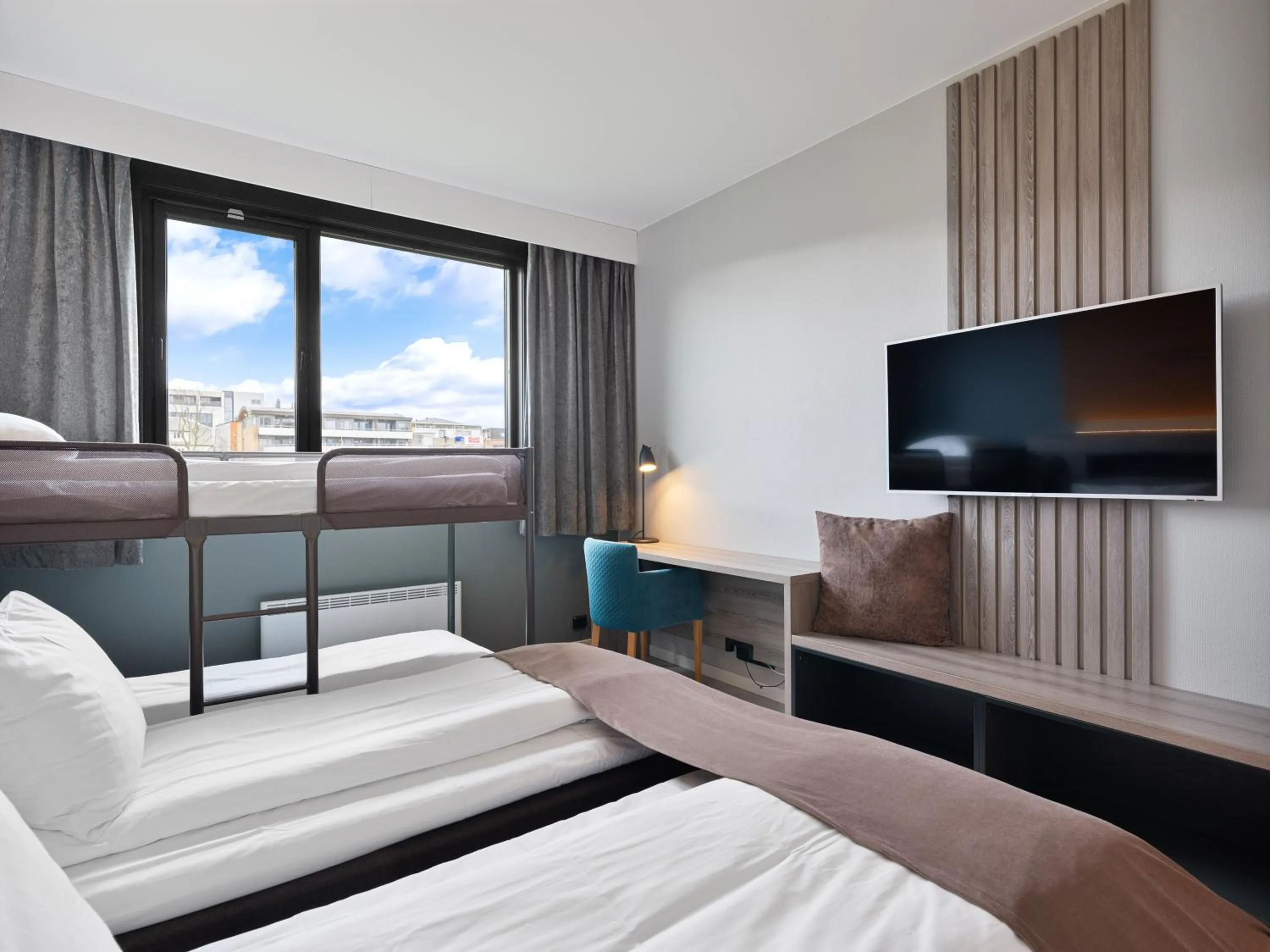 Bed in Hotell Jæren