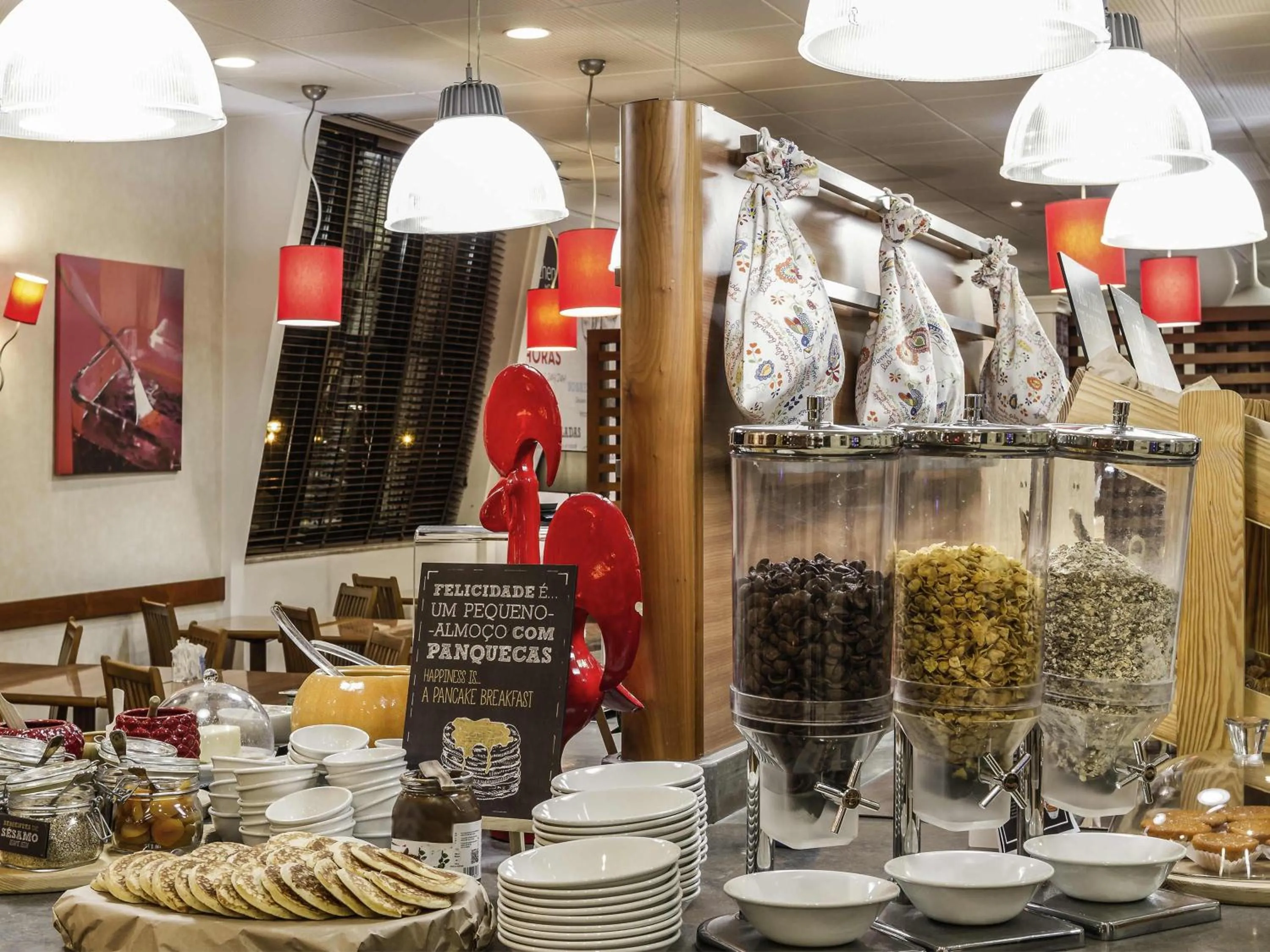 Breakfast in Hotel Ibis Coimbra Centro