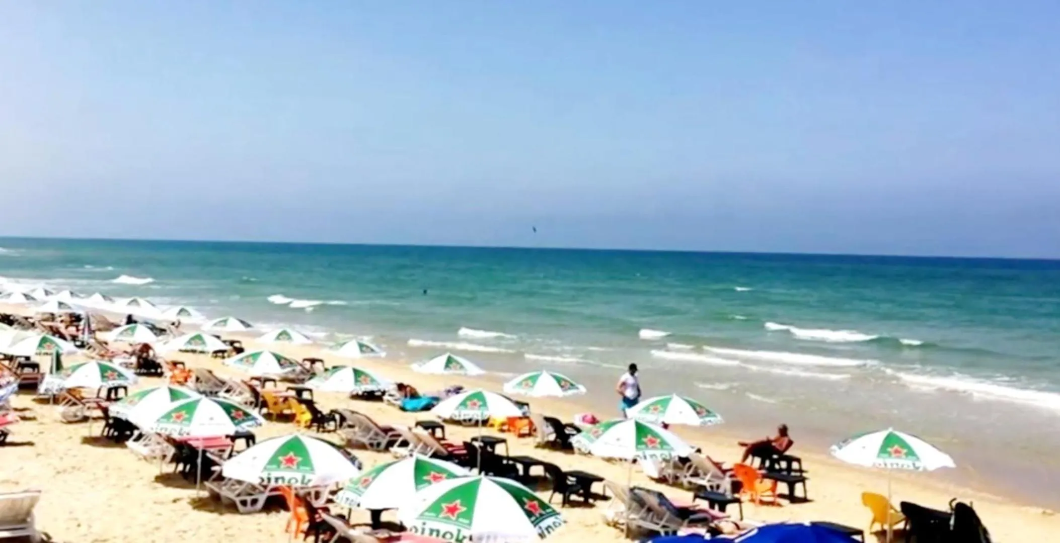 People in Beachfront Studio Apartment Bat Yam 412