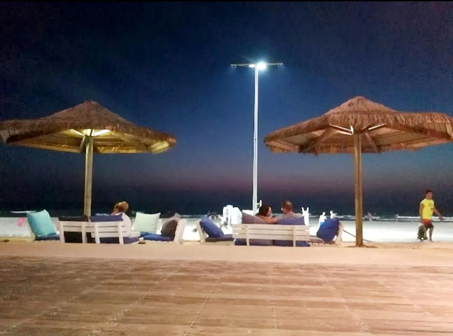Beach in Beachfront Studio Apartment Bat Yam 412