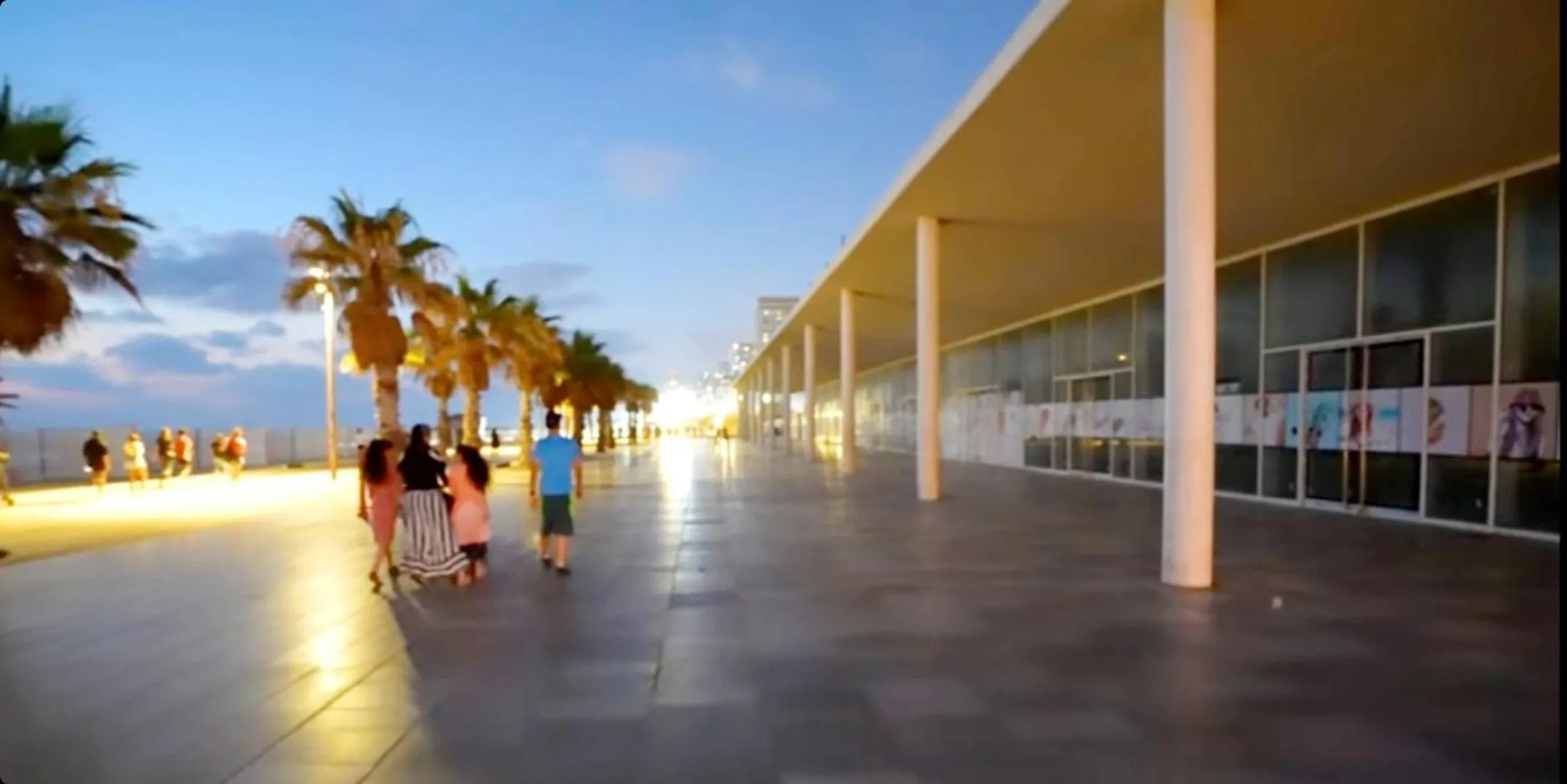 People in Beachfront Studio Apartment Bat Yam 412