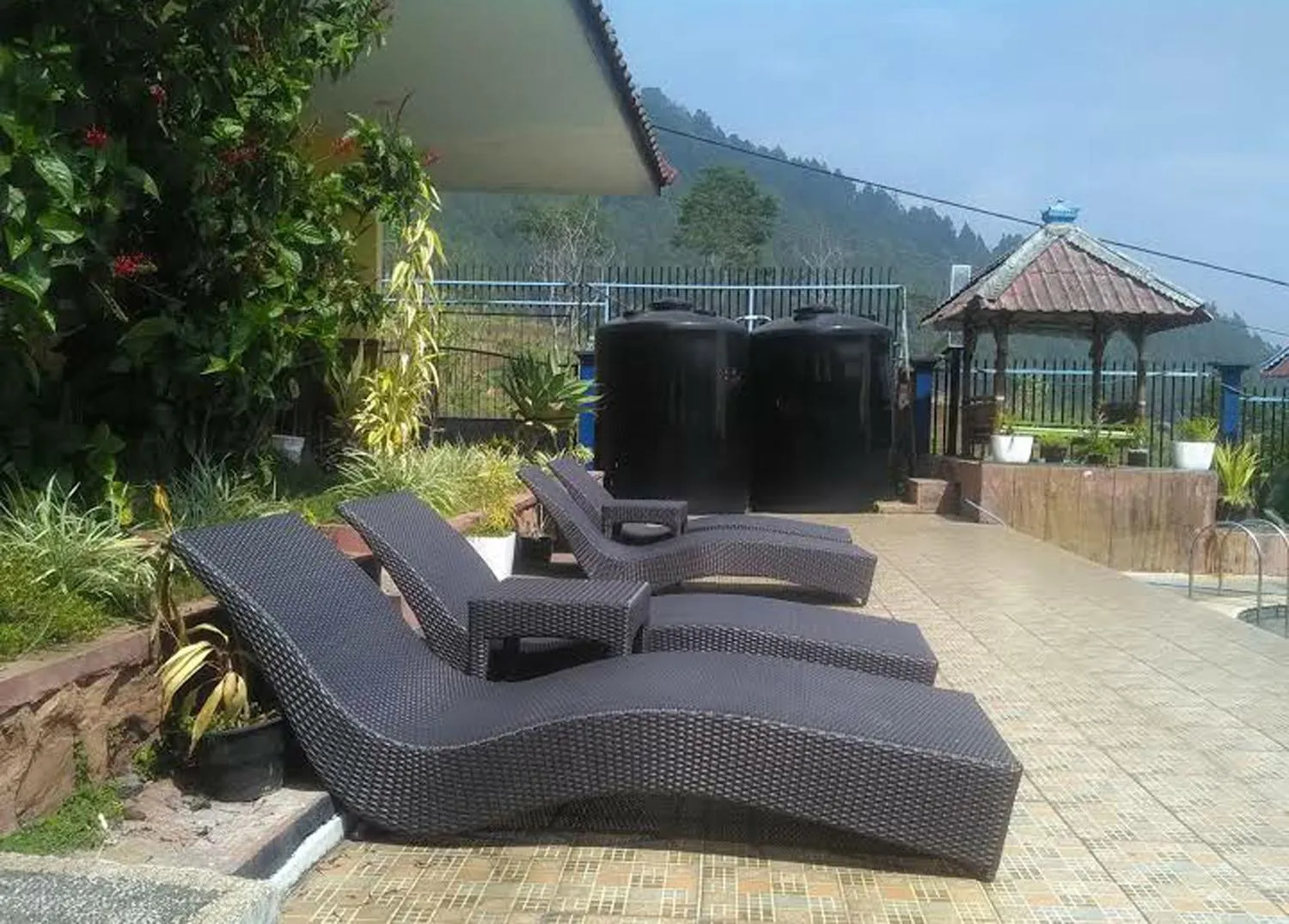 Patio in Villa Panderman Indah