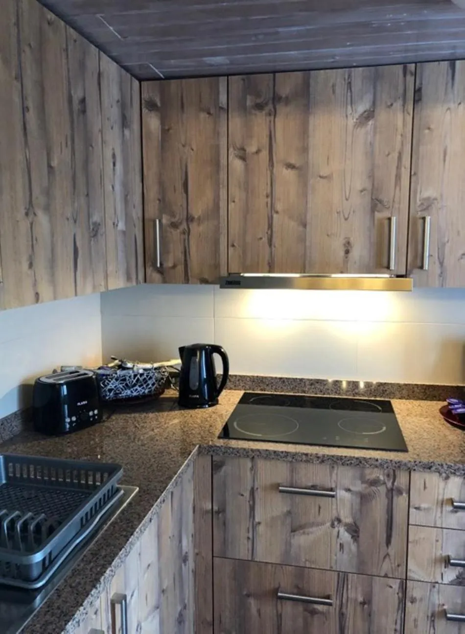 Kitchen or kitchenette in Villa Rio Guest House Suites