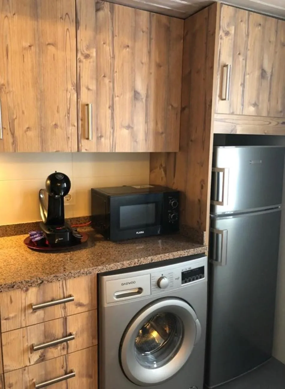 Kitchen or kitchenette in Villa Rio Guest House Suites