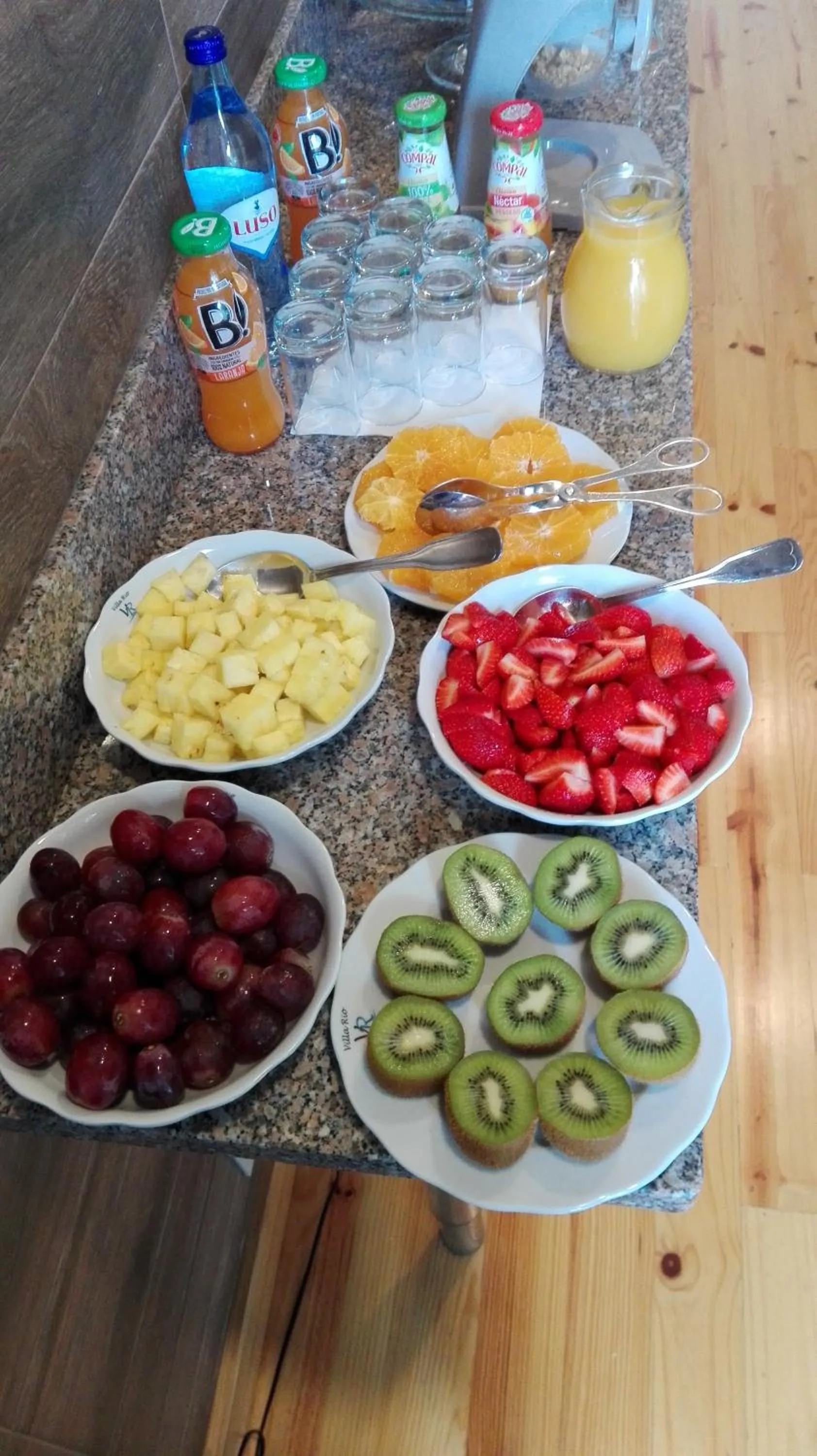 Breakfast in Villa Rio Guest House Suites