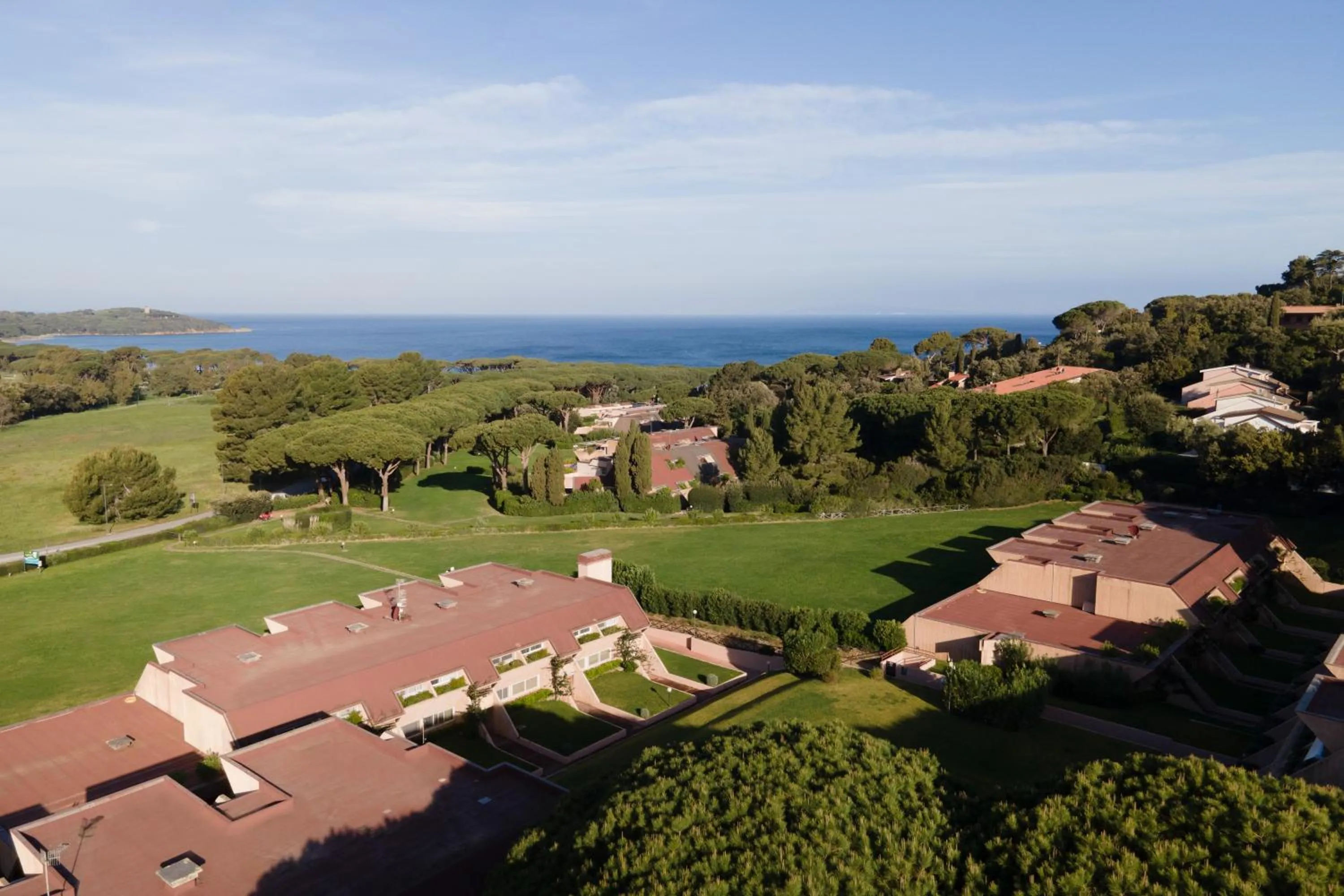 Bird's eye view in Residence Scoglietto 50