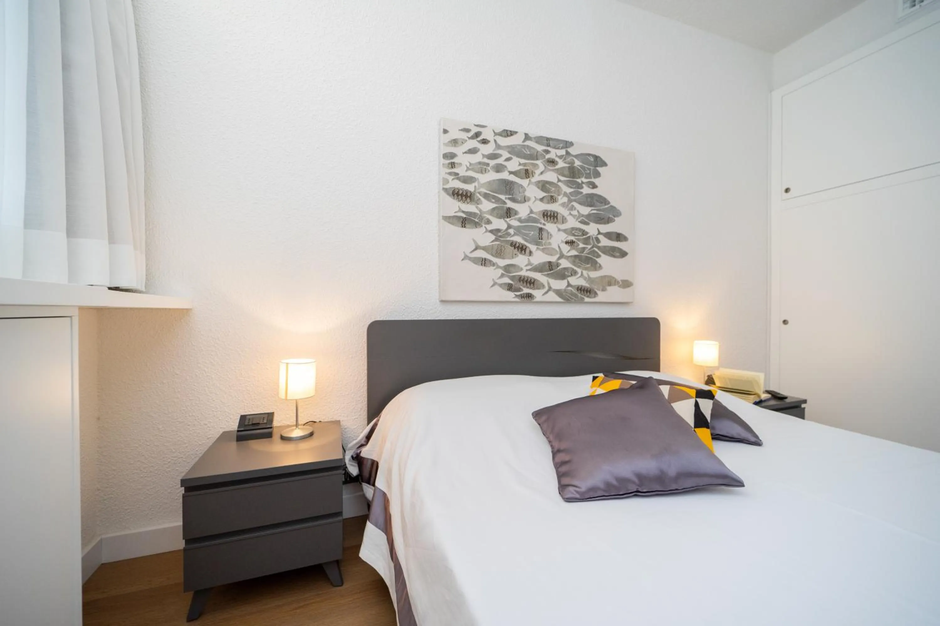 Bedroom, Bed in Residence Scoglietto 50