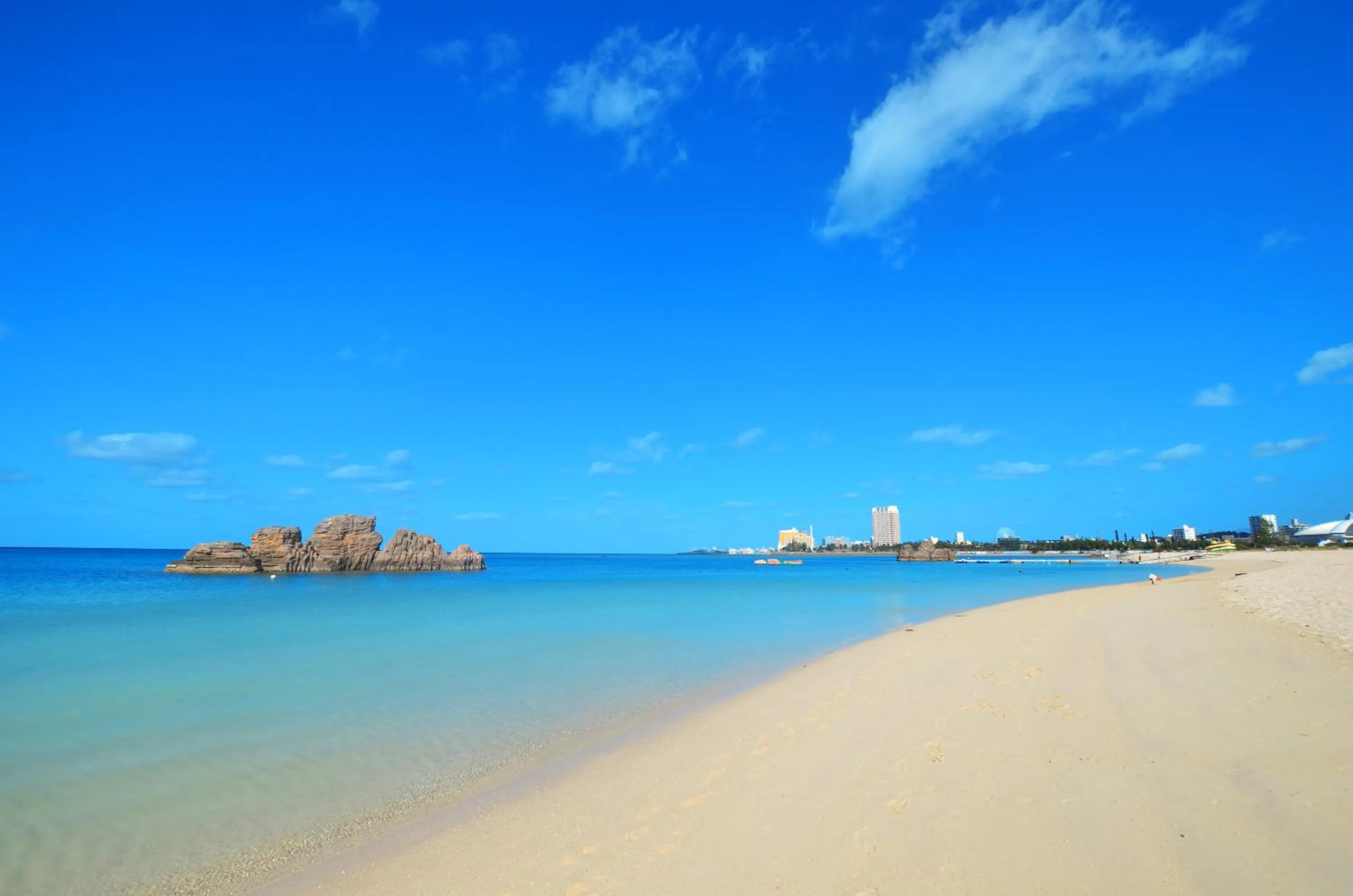 Beach in Araha Resort Arapana