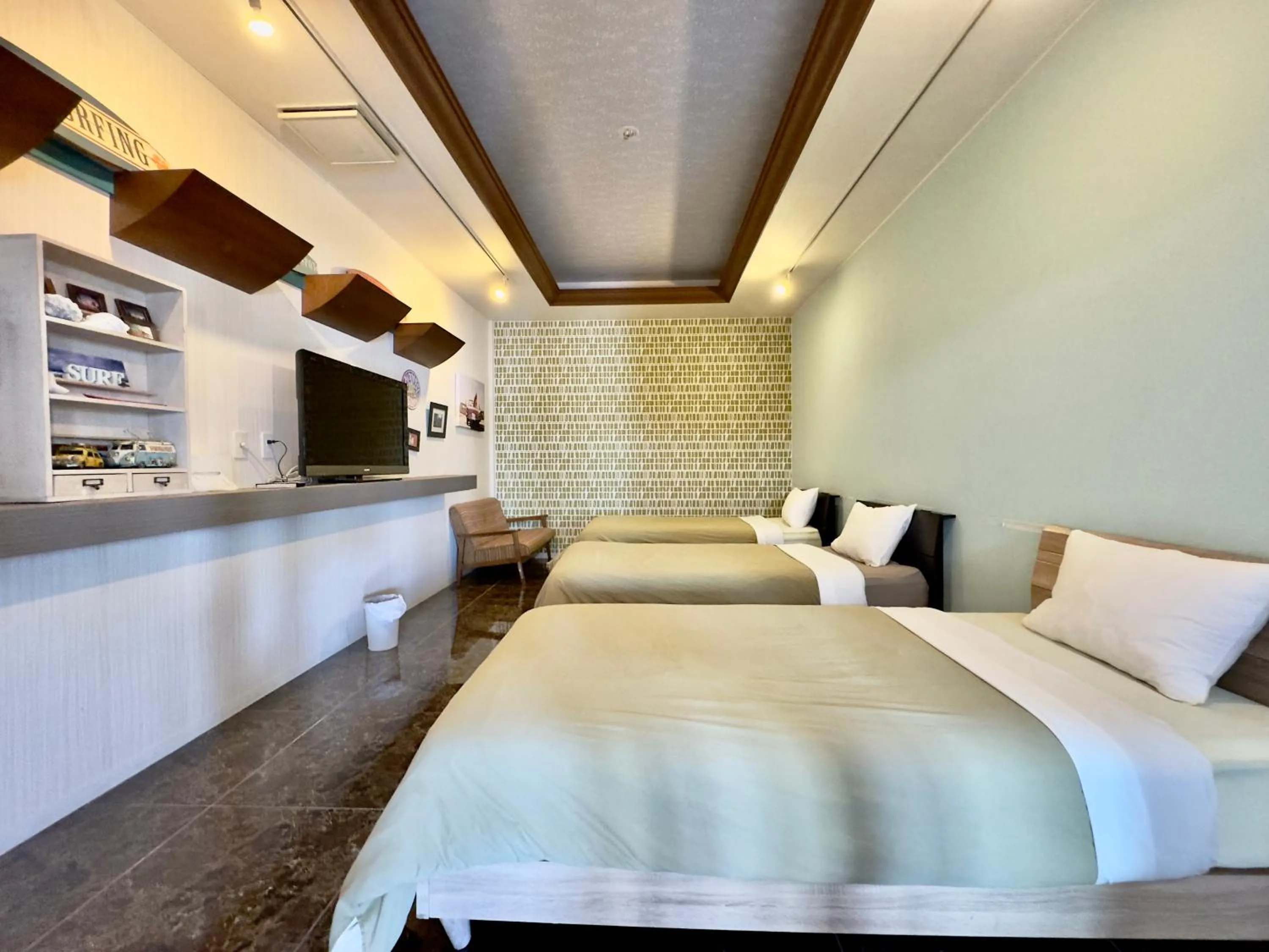 Bed in Araha Resort Arapana